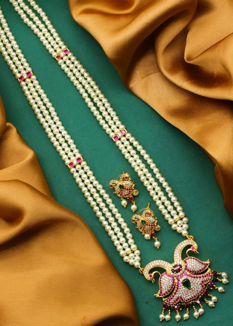 CLASSY PEACOCK NECKLACE - Image 10