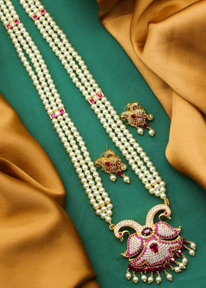 CLASSY PEACOCK NECKLACE - Image 14