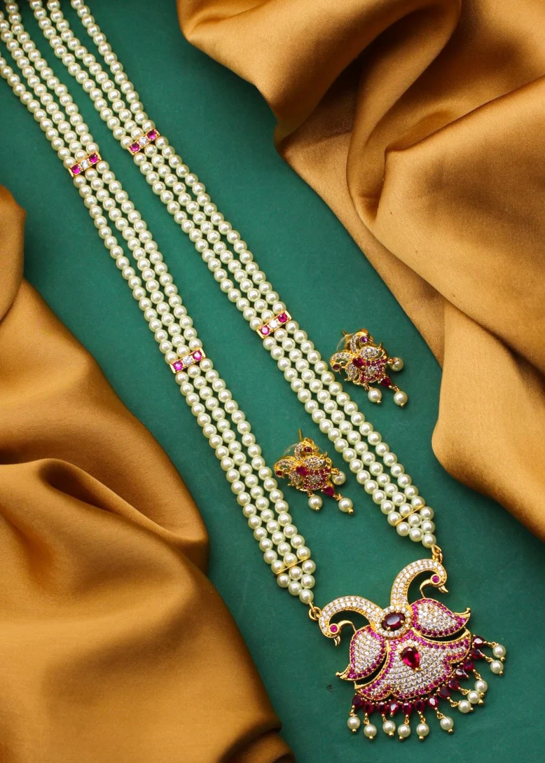 CLASSY PEACOCK NECKLACE - Image 5