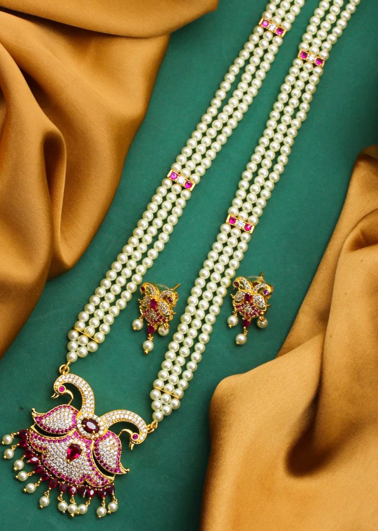 CLASSY PEACOCK NECKLACE - Image 6