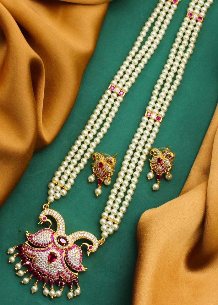 CLASSY PEACOCK NECKLACE - Image 8