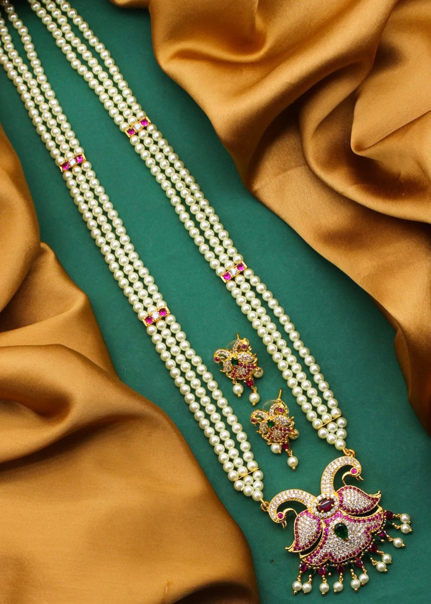 CLASSY PEACOCK NECKLACE - Image 9