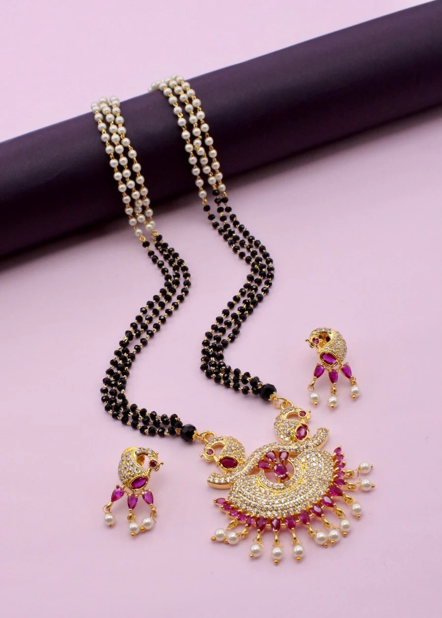 SPLENDID PEARL MANGALSUTRA - Image 3