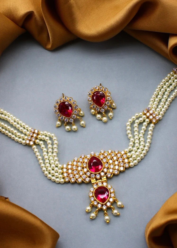 STRIKING MOTI NECKLACE - Image 3