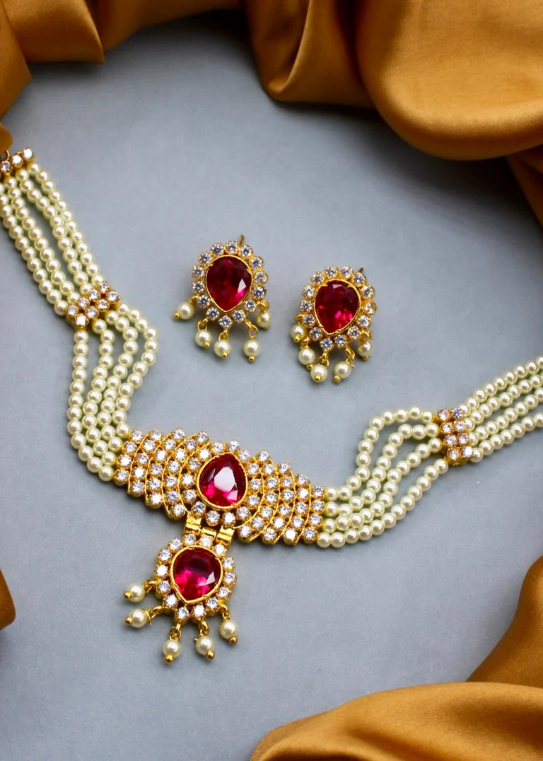 STRIKING MOTI NECKLACE - Image 5