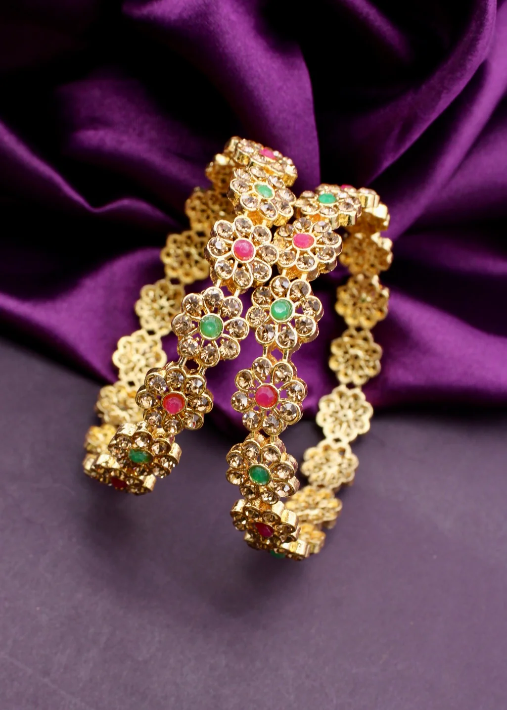 RADIANT FLORET MAHALAXMI BANGLES - Image 2