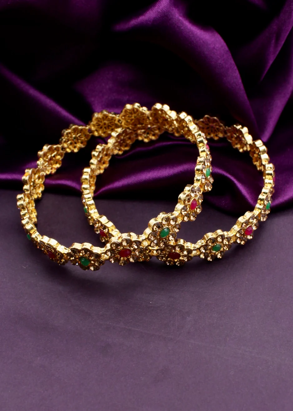 RADIANT FLORET MAHALAXMI BANGLES - Image 4