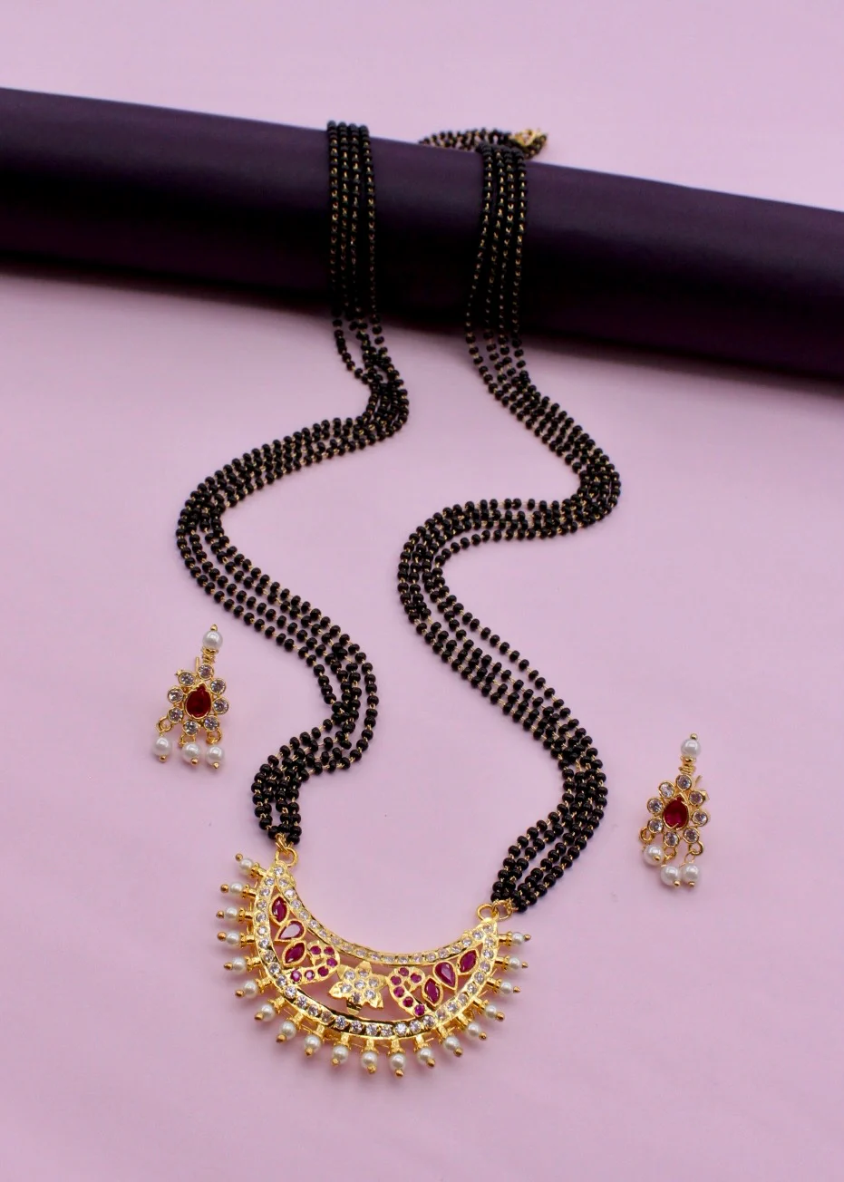PLEASING PEARL MANGALSUTRA - Image 4
