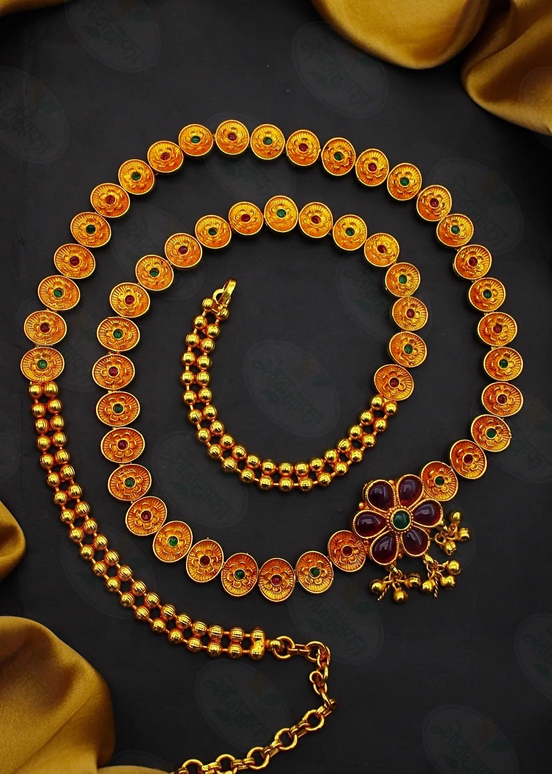 GORGEOUS FLORAL MEKHLA