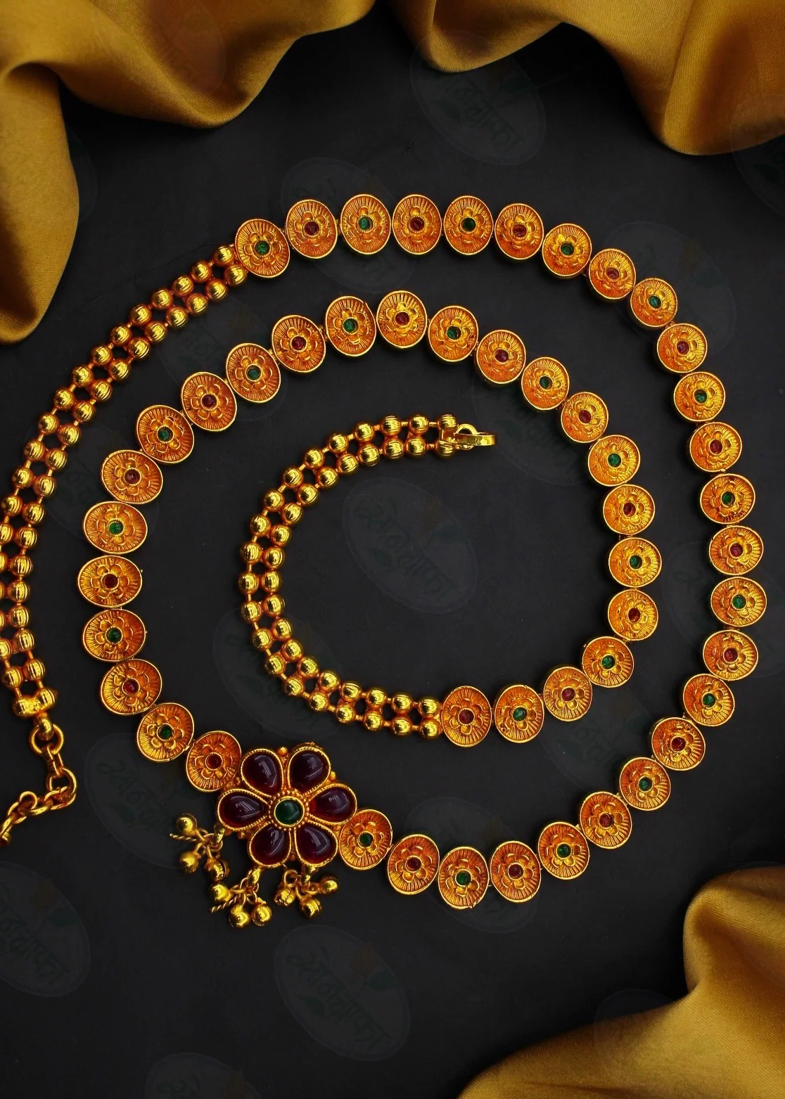 GORGEOUS FLORAL MEKHLA - Image 2
