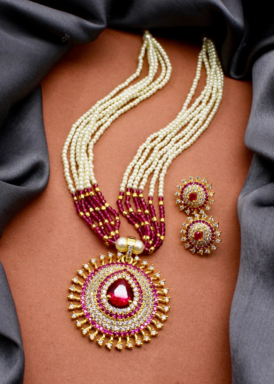 ALLURING MOTI NECKLACE - Image 5