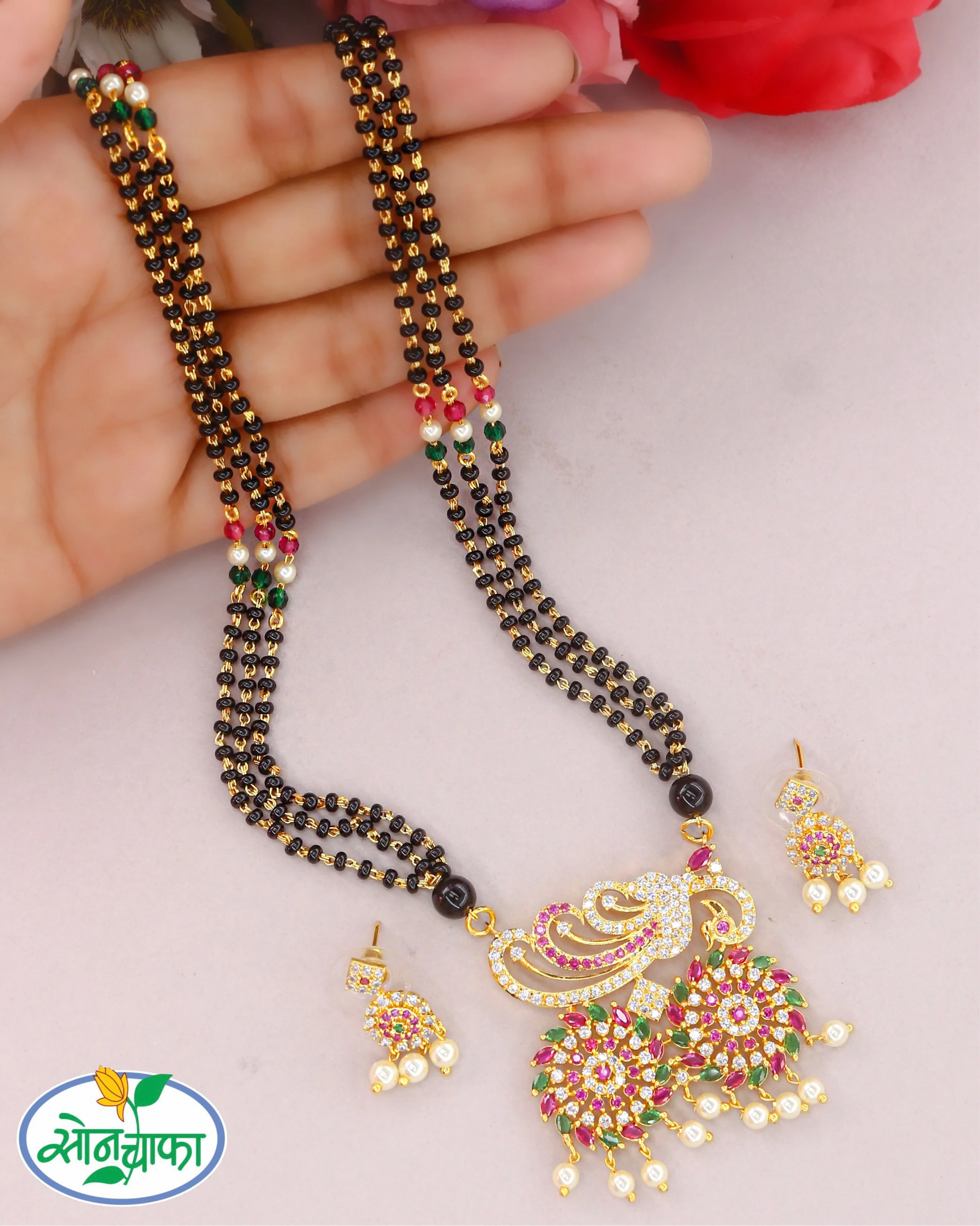 LATEST MOTI MANGALSUTRA - Image 3