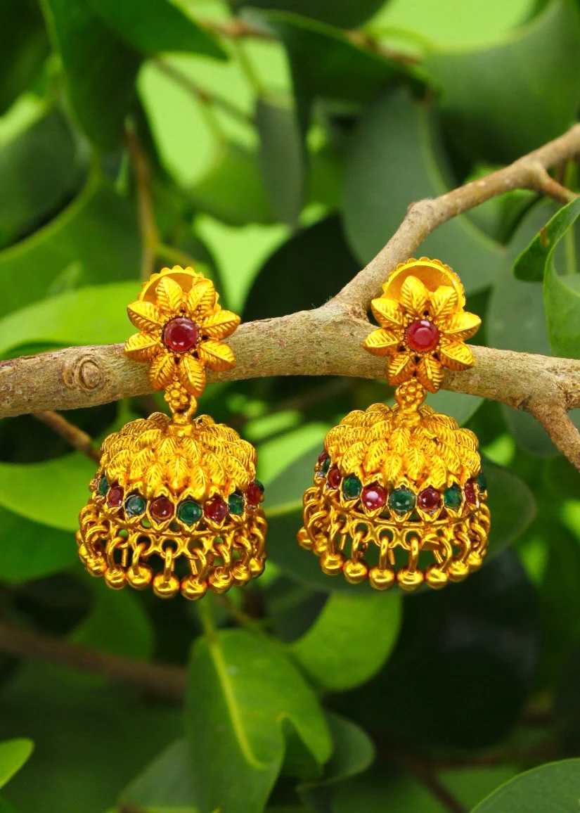 PRETTY FLORET JHUMKI - Image 3