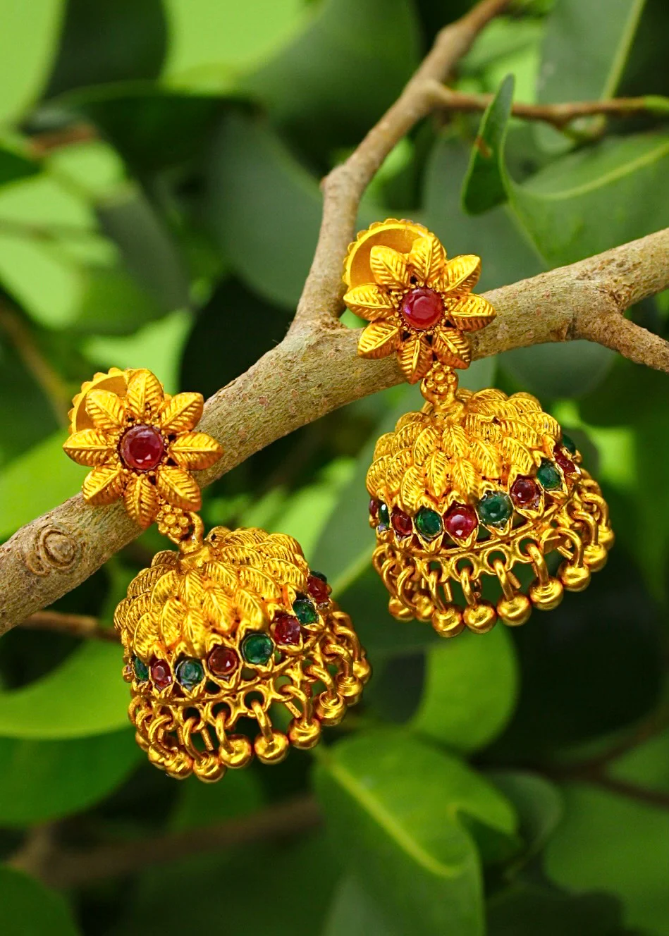 PRETTY FLORET JHUMKI - Image 4
