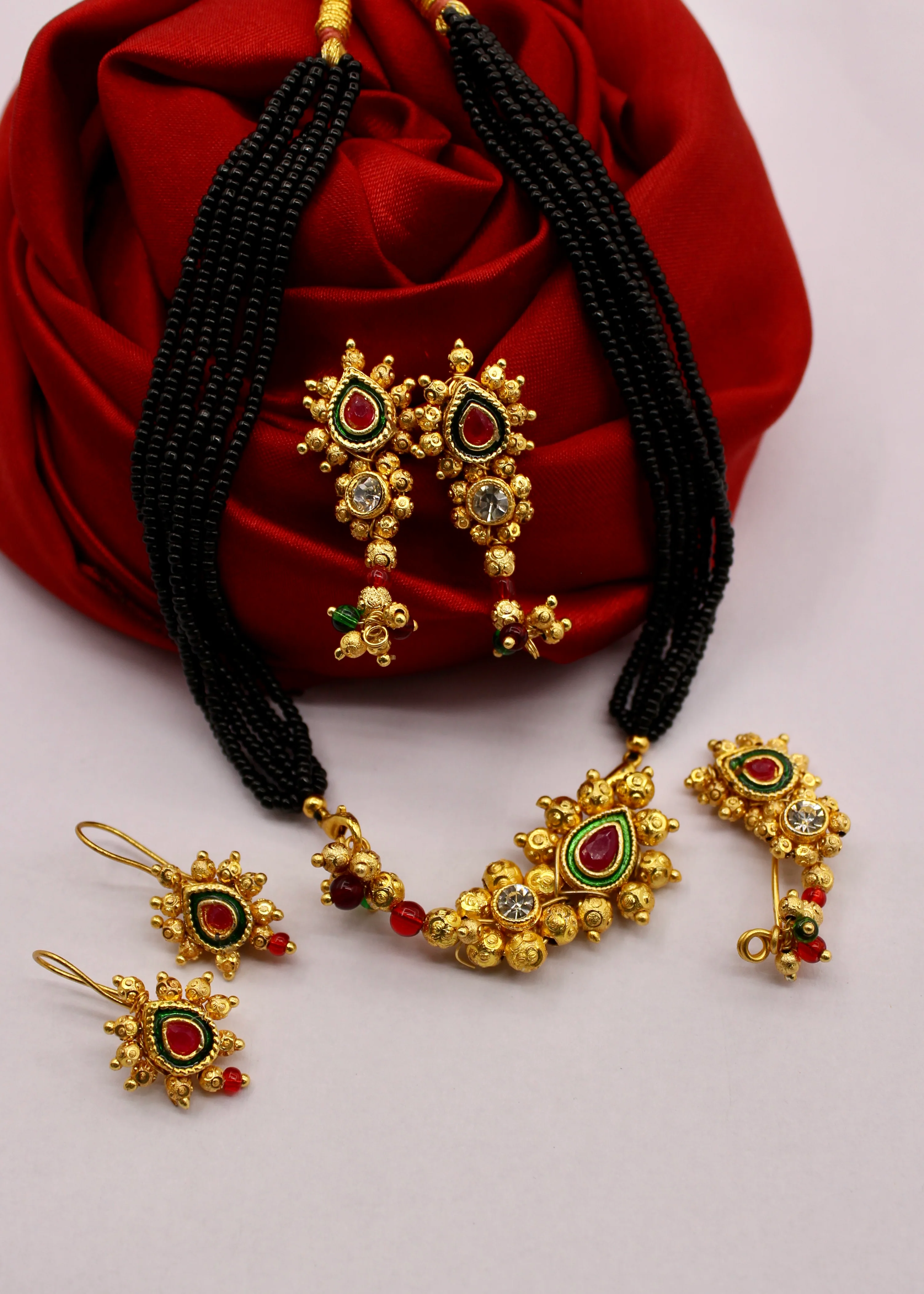 (NAVRATRI SPECIAL) BEAUTIFUL NATH DESIGN COMBO SET - Image 2