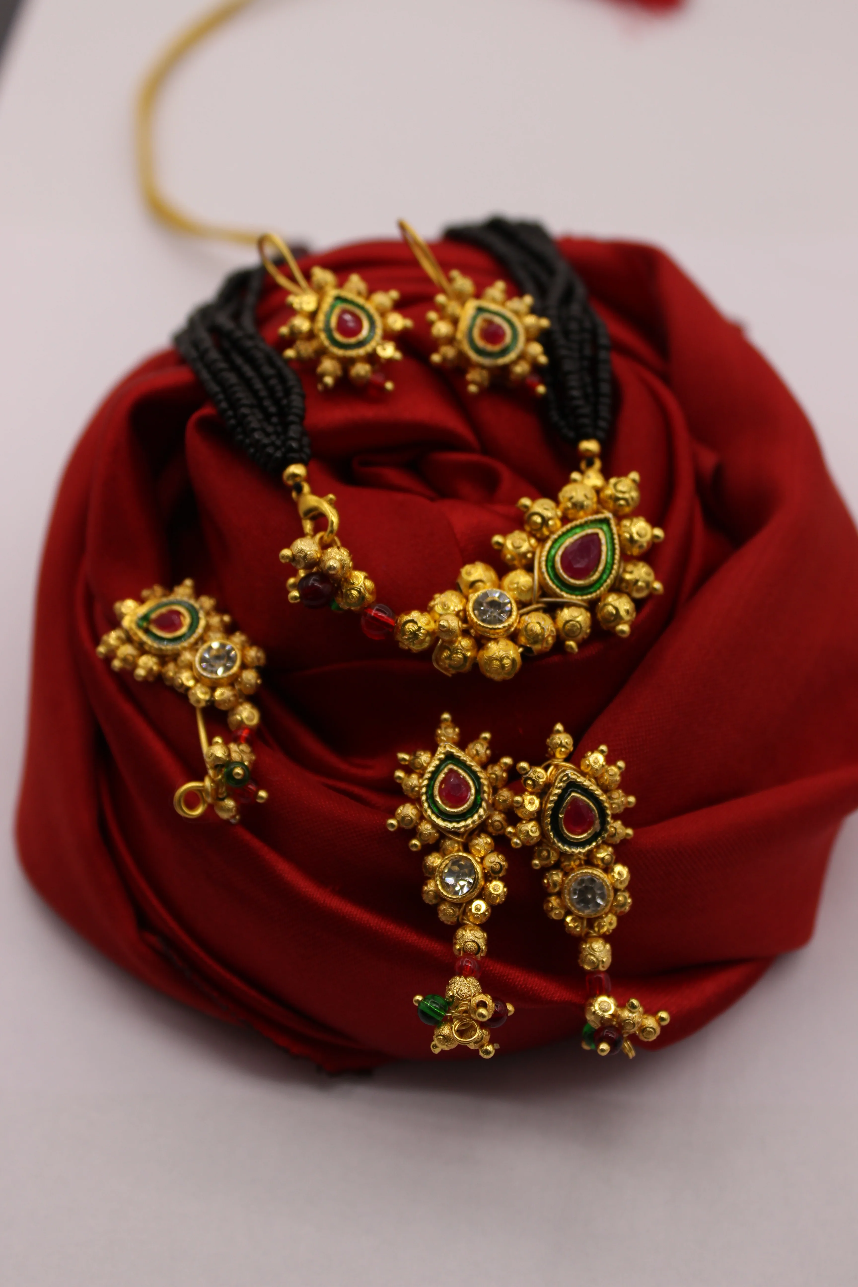 (NAVRATRI SPECIAL) BEAUTIFUL NATH DESIGN COMBO SET - Image 3