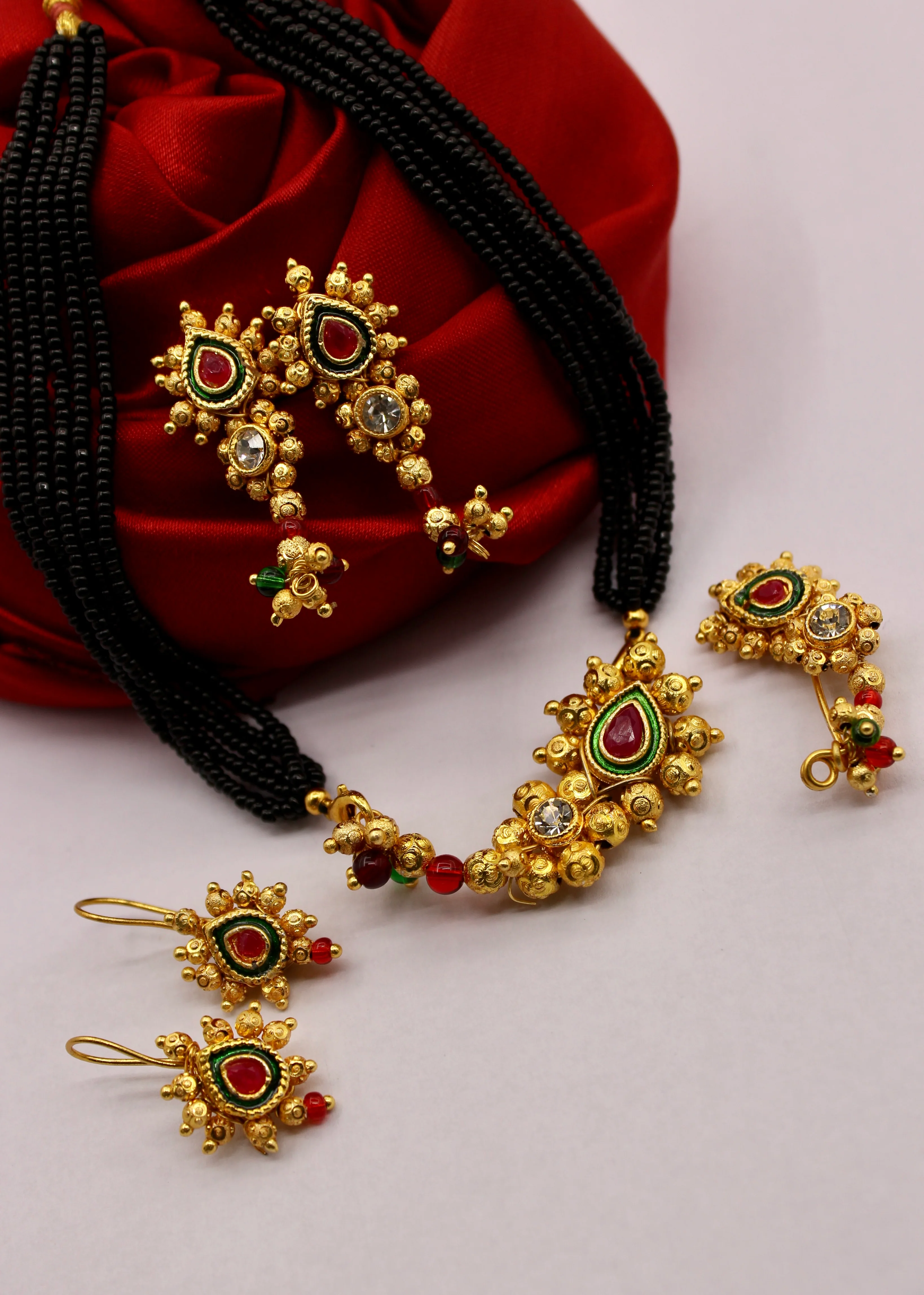 (NAVRATRI SPECIAL) BEAUTIFUL NATH DESIGN COMBO SET - Image 4