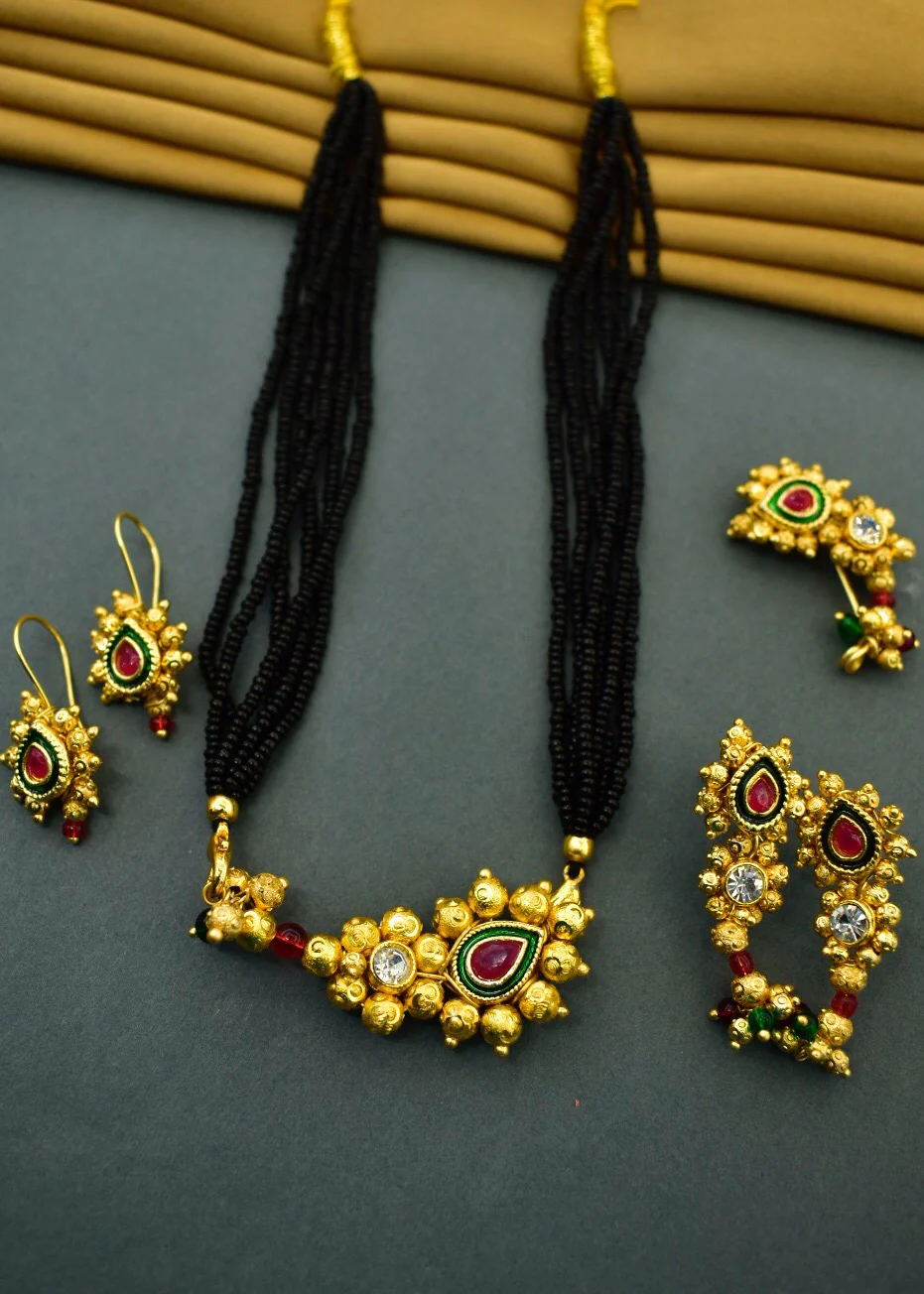 (NAVRATRI SPECIAL) BEAUTIFUL NATH DESIGN COMBO SET - Image 5