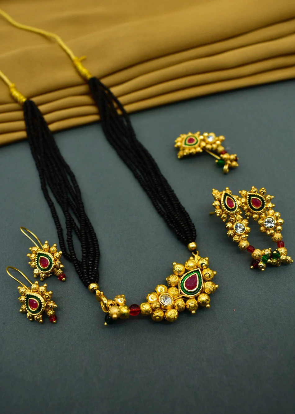 (NAVRATRI SPECIAL) BEAUTIFUL NATH DESIGN COMBO SET - Image 6