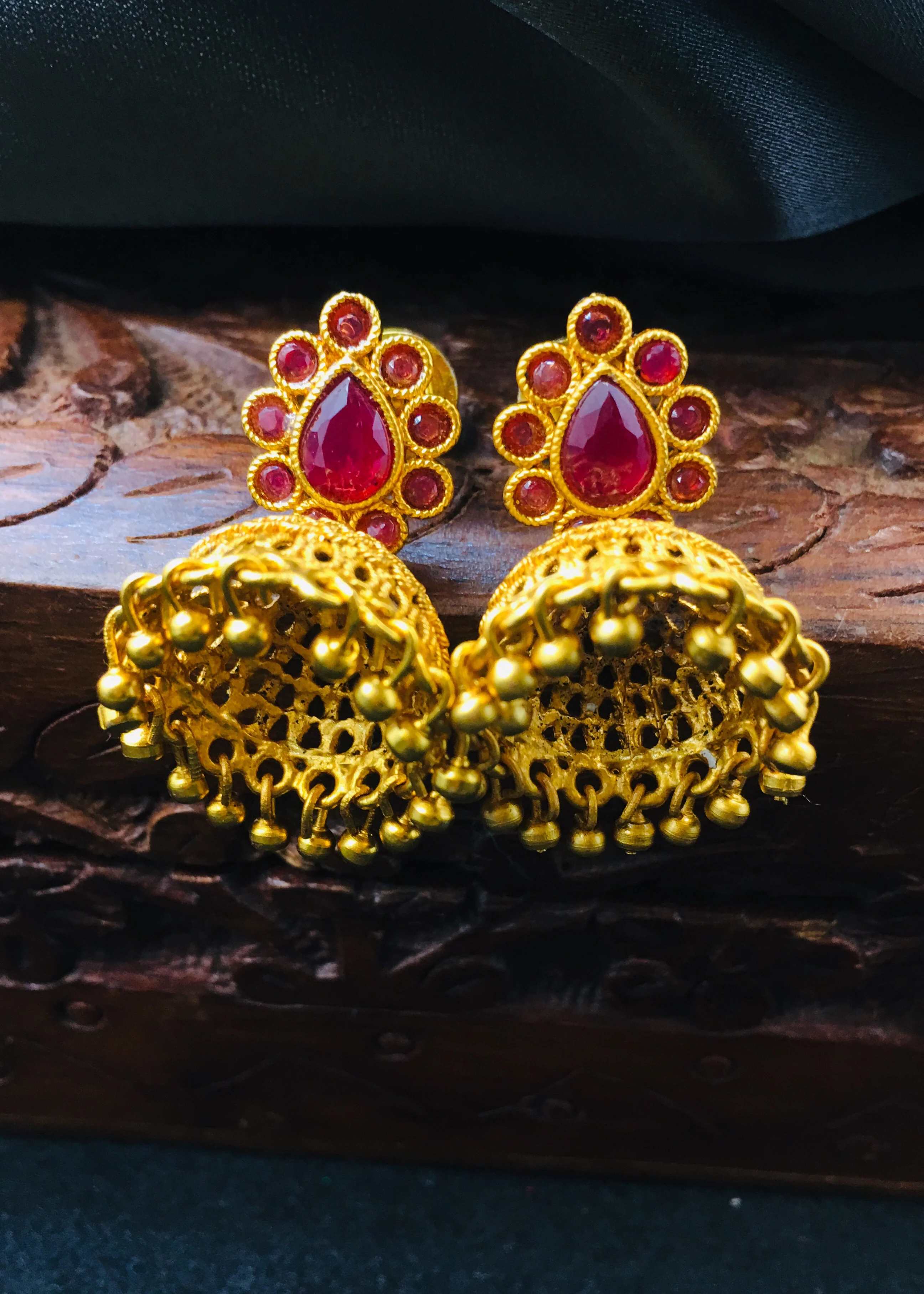 SOUTH MATTE FINISH JHUMKI - Image 6
