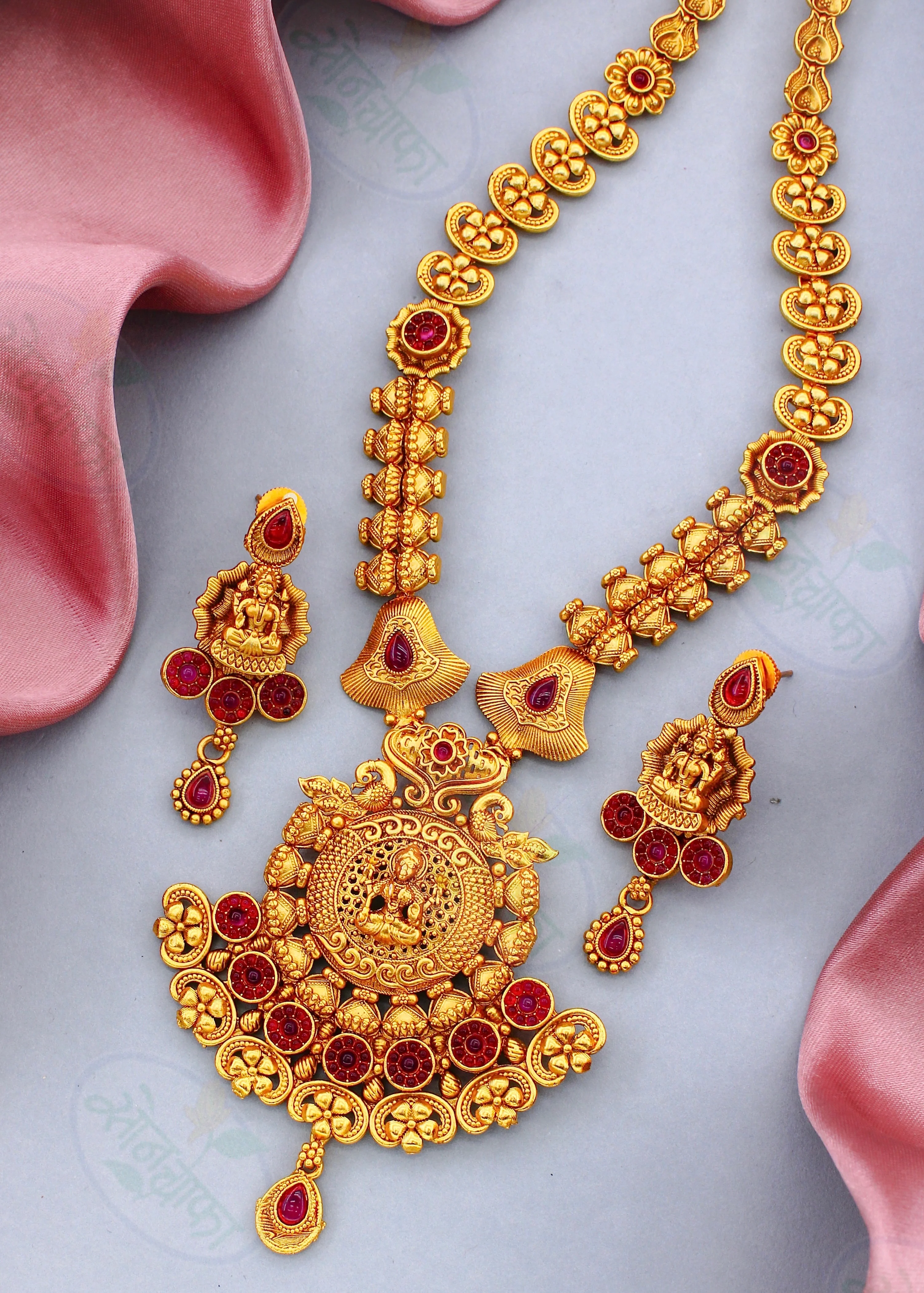 BEAUTIFUL LAXMI RAJWADI NECKLACE - Image 2