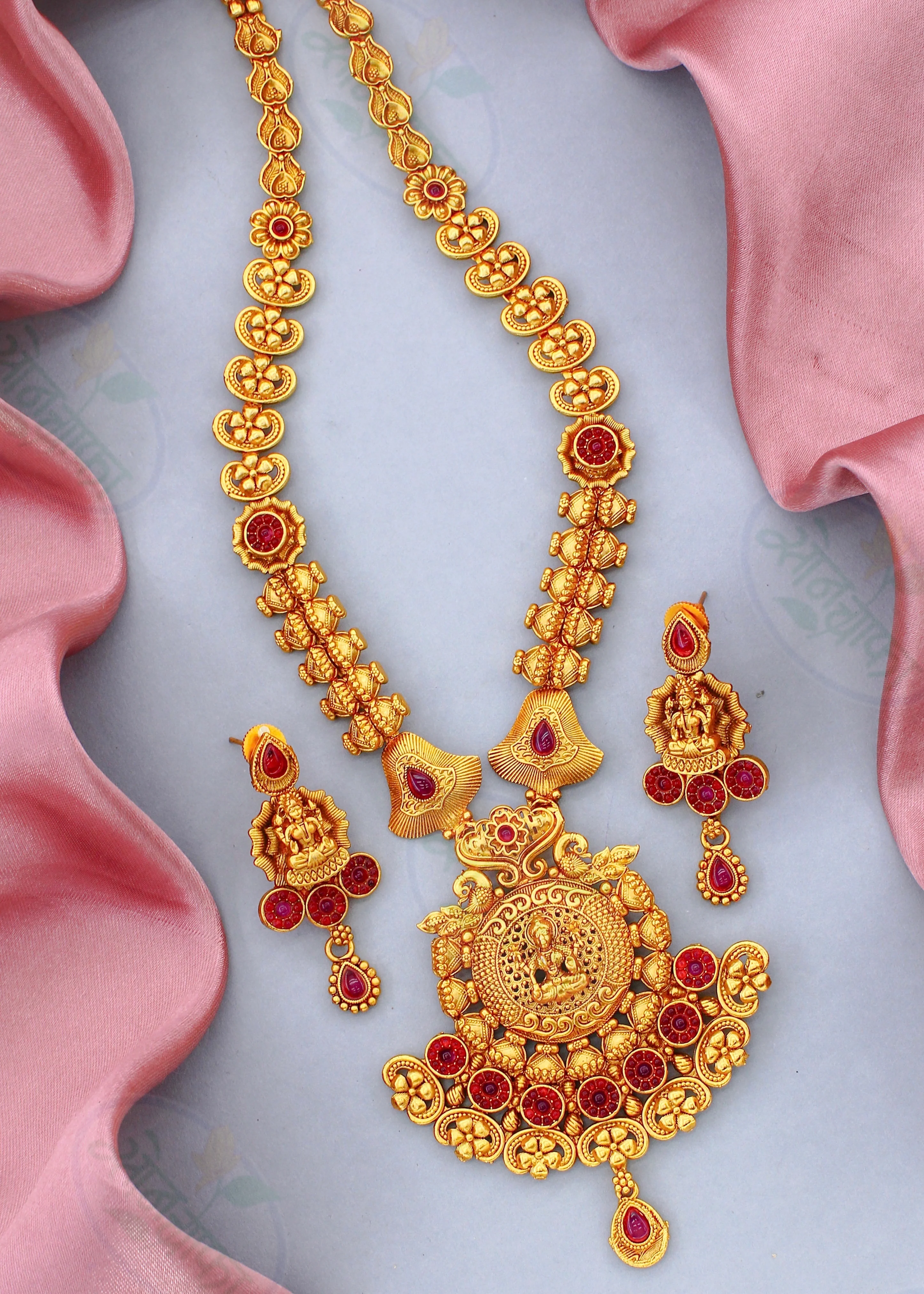 BEAUTIFUL LAXMI RAJWADI NECKLACE - Image 3