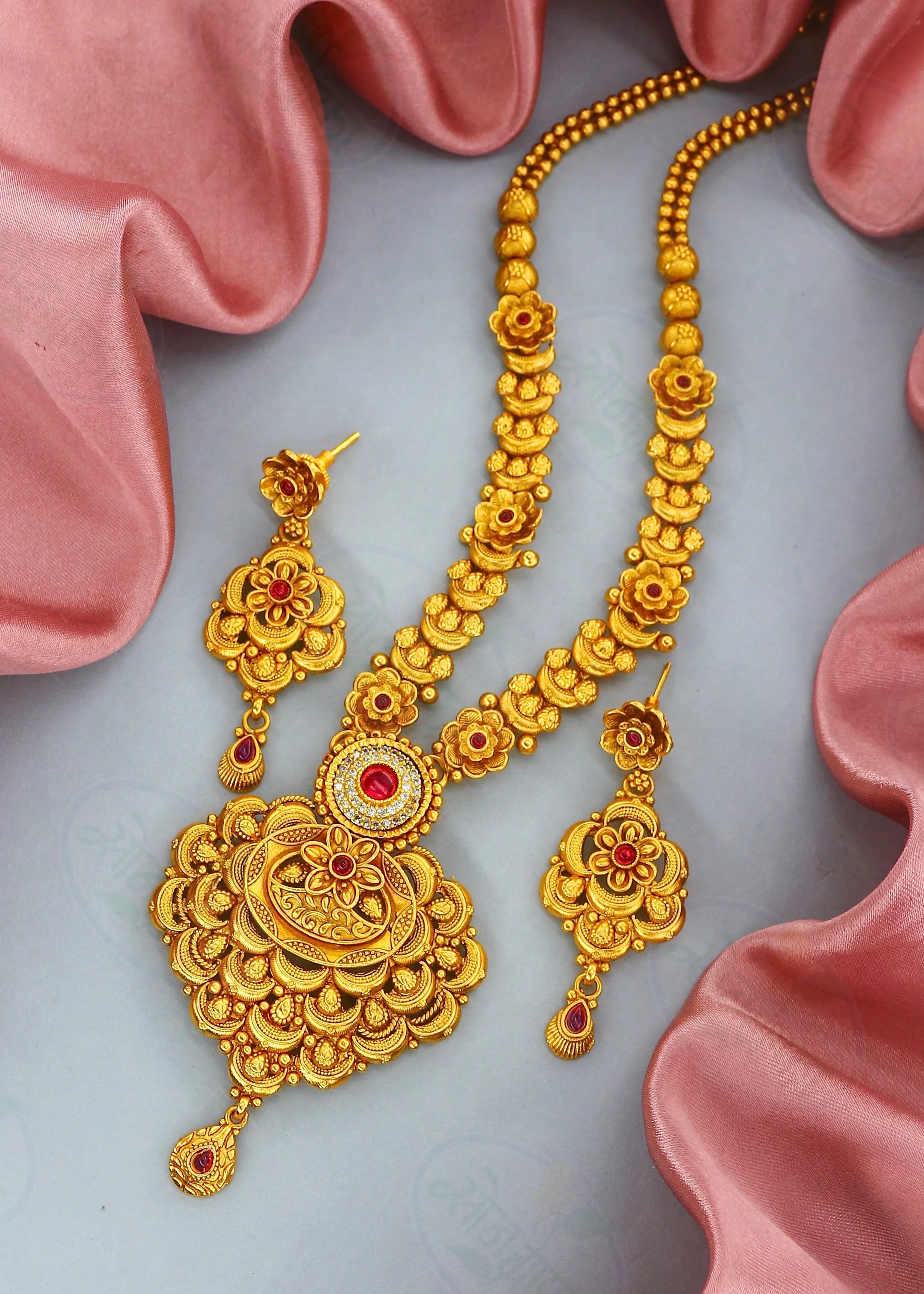 IMPRESSIVE RAJWADI NECKLACE - Image 3