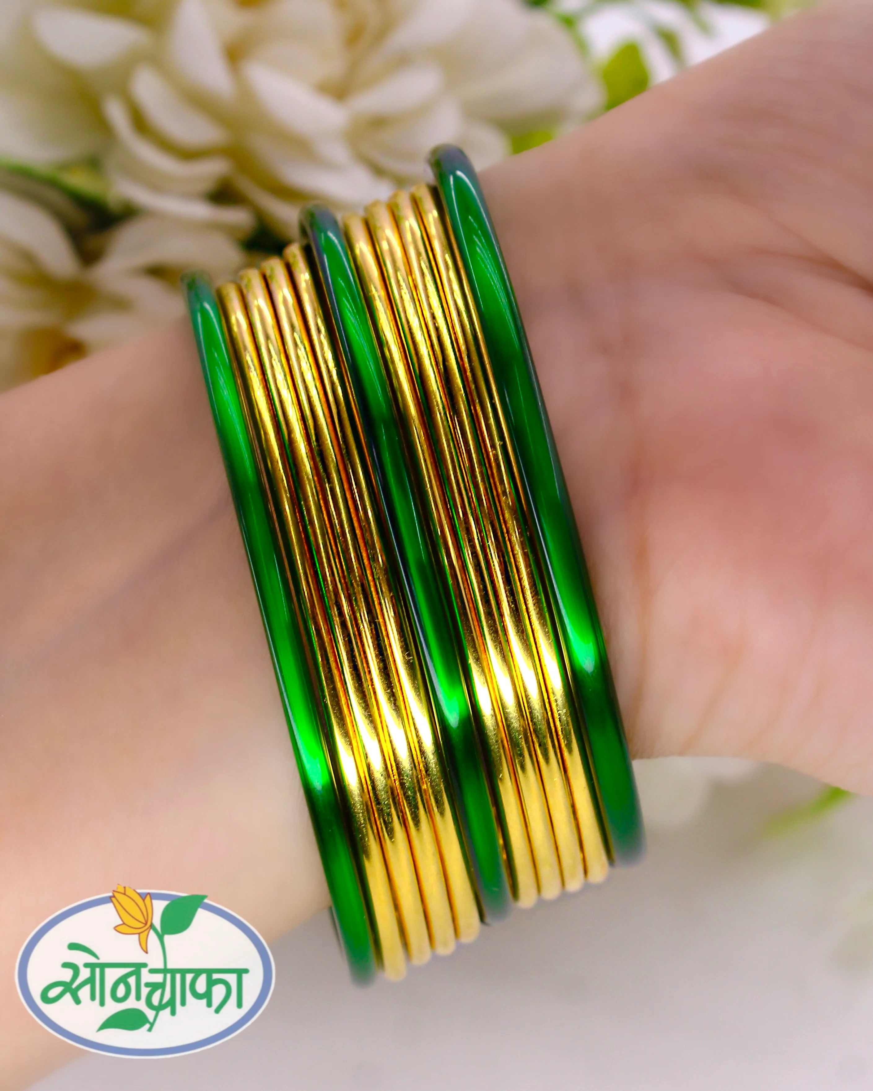 PLAIN 8 PC BANGLES