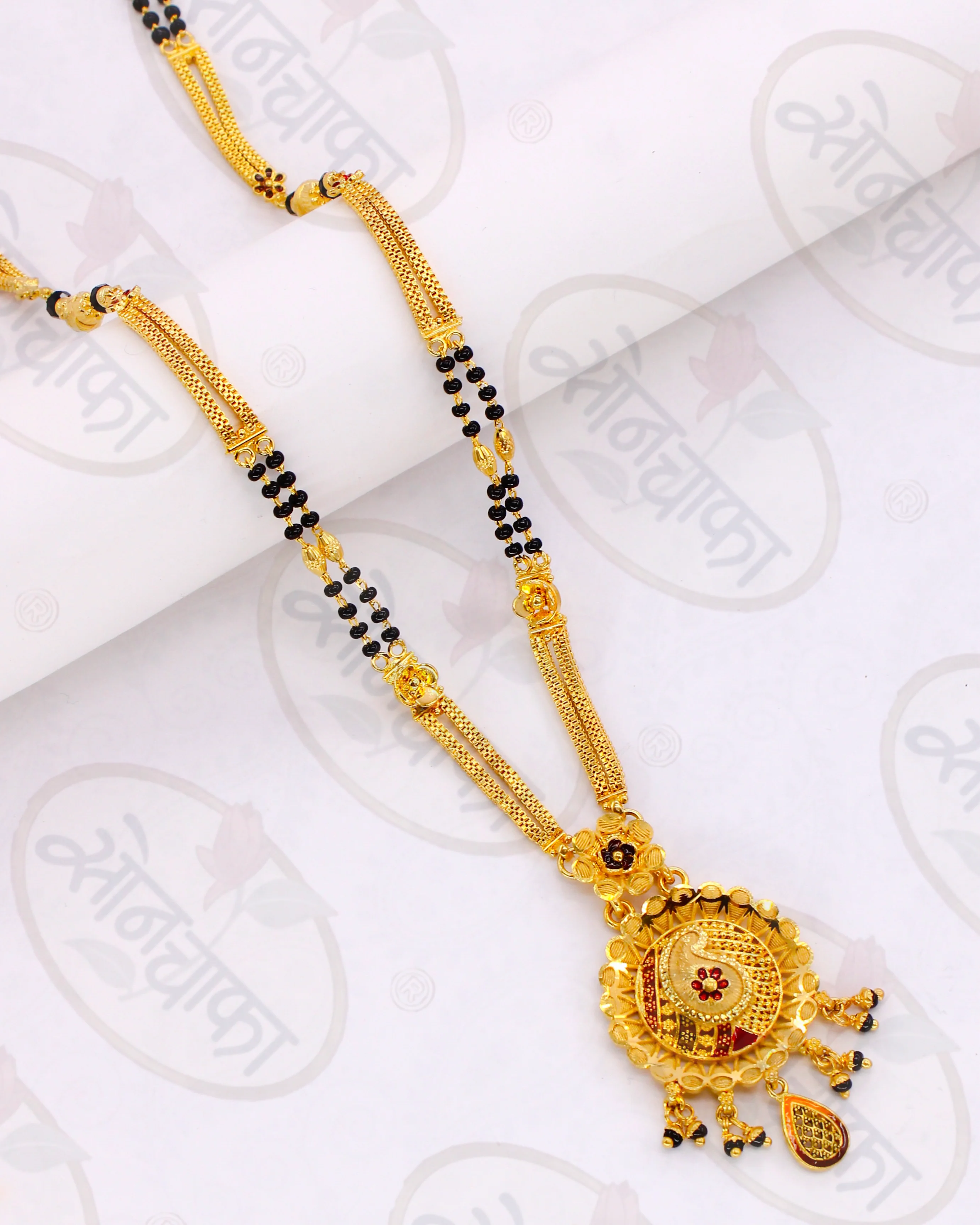 ELEGANT PEACOCK MANGALSUTRA