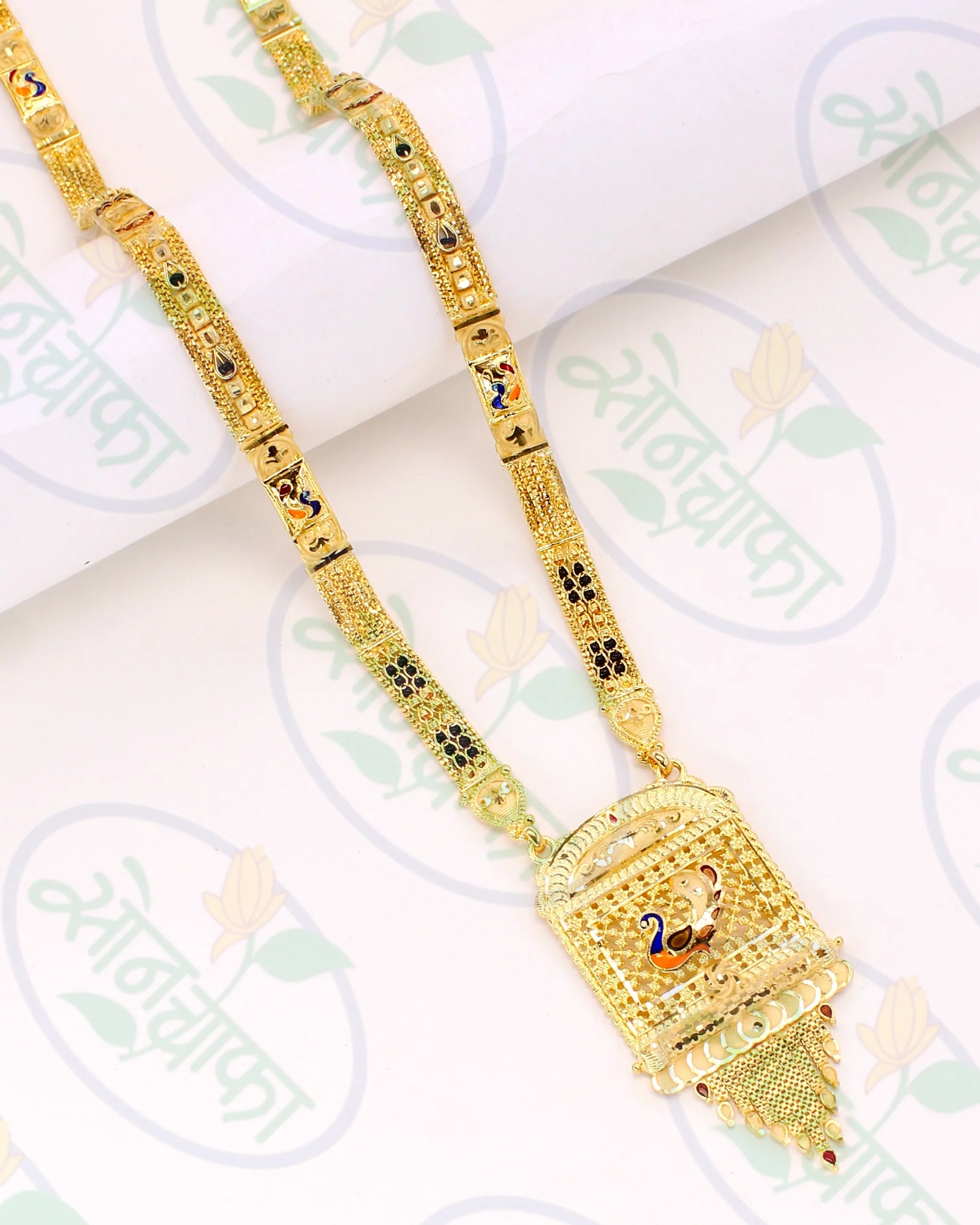 BRILLIANT PEACOCK MANGALSUTRA
