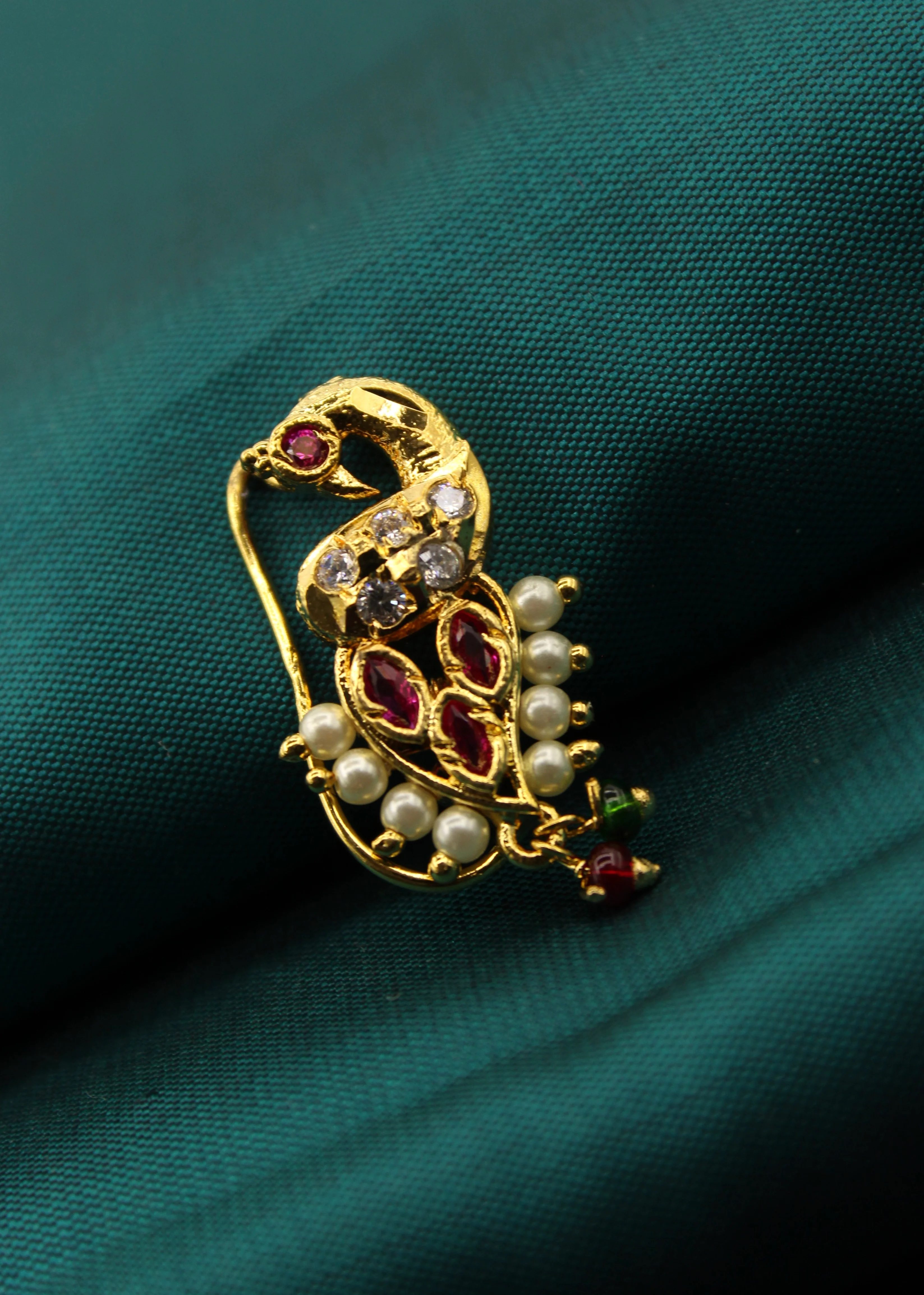 STRIKING PEACOCK MOTI NATH - Image 3