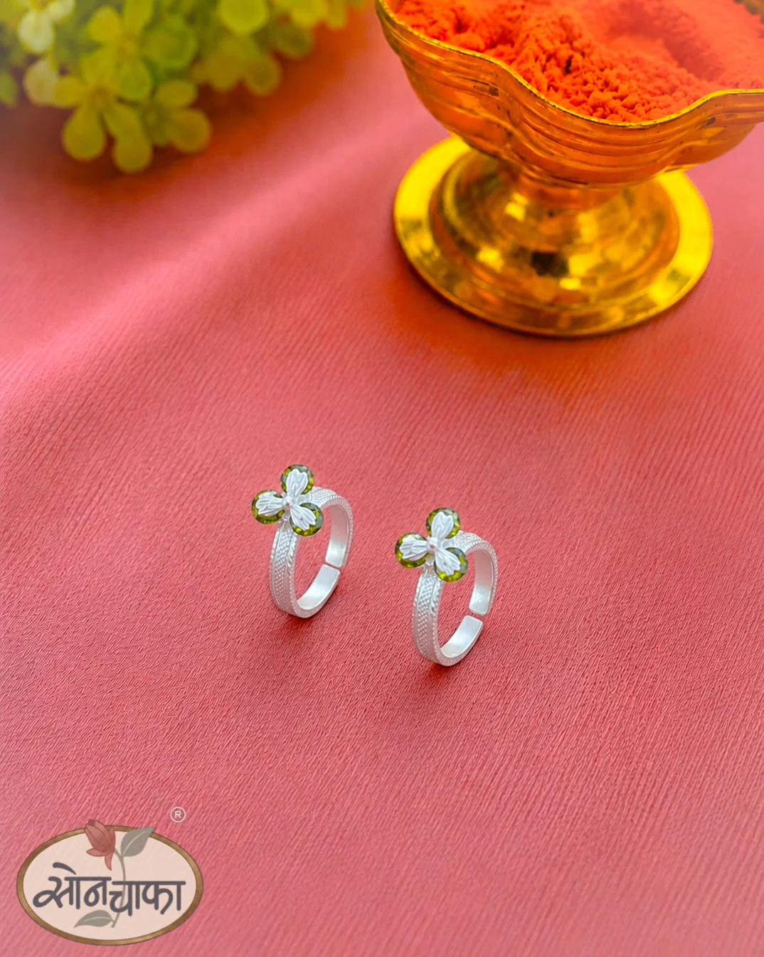 STYLISED GLAMOUR SILVER JODAVI