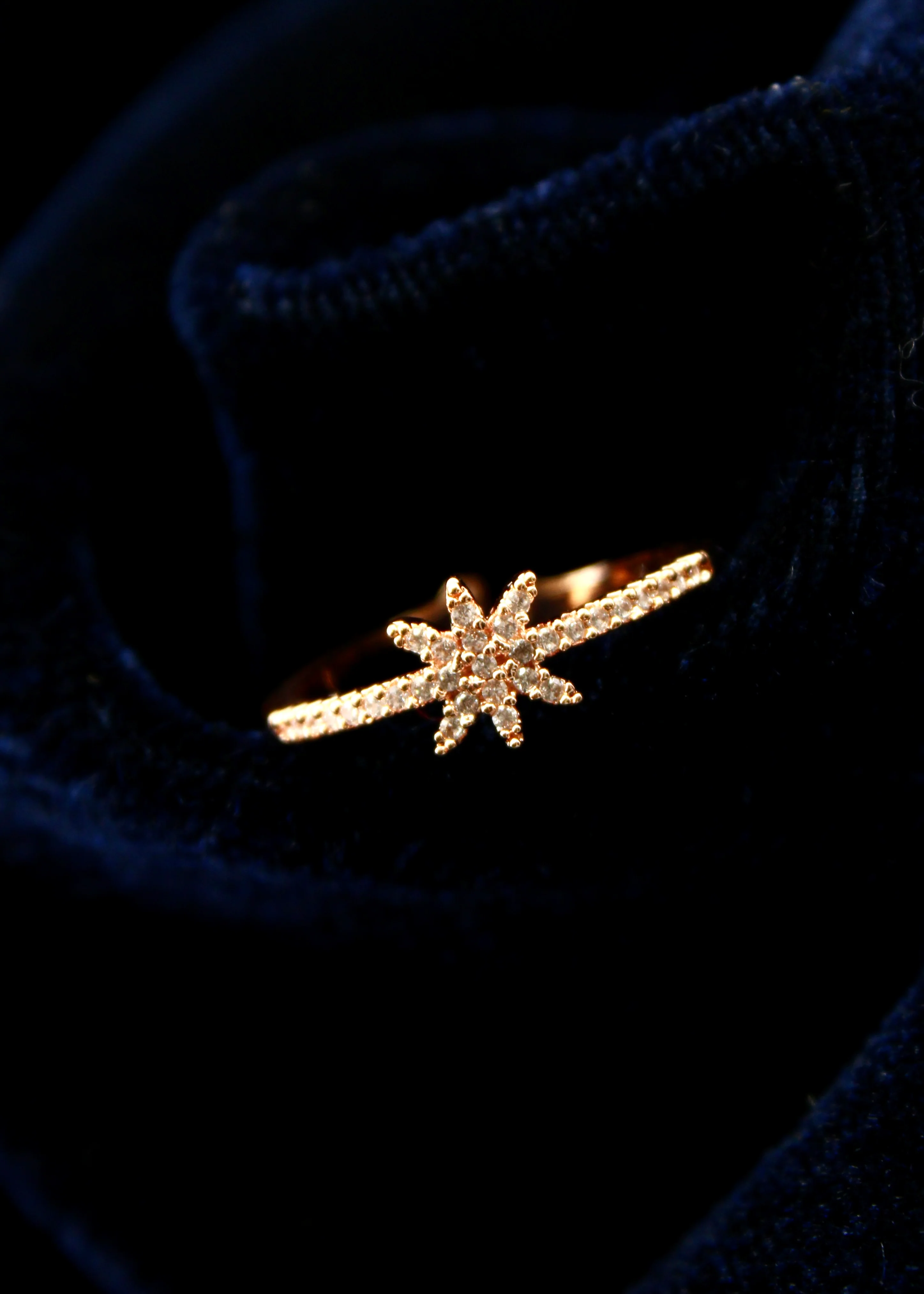 FLORET DIA FINGER RING