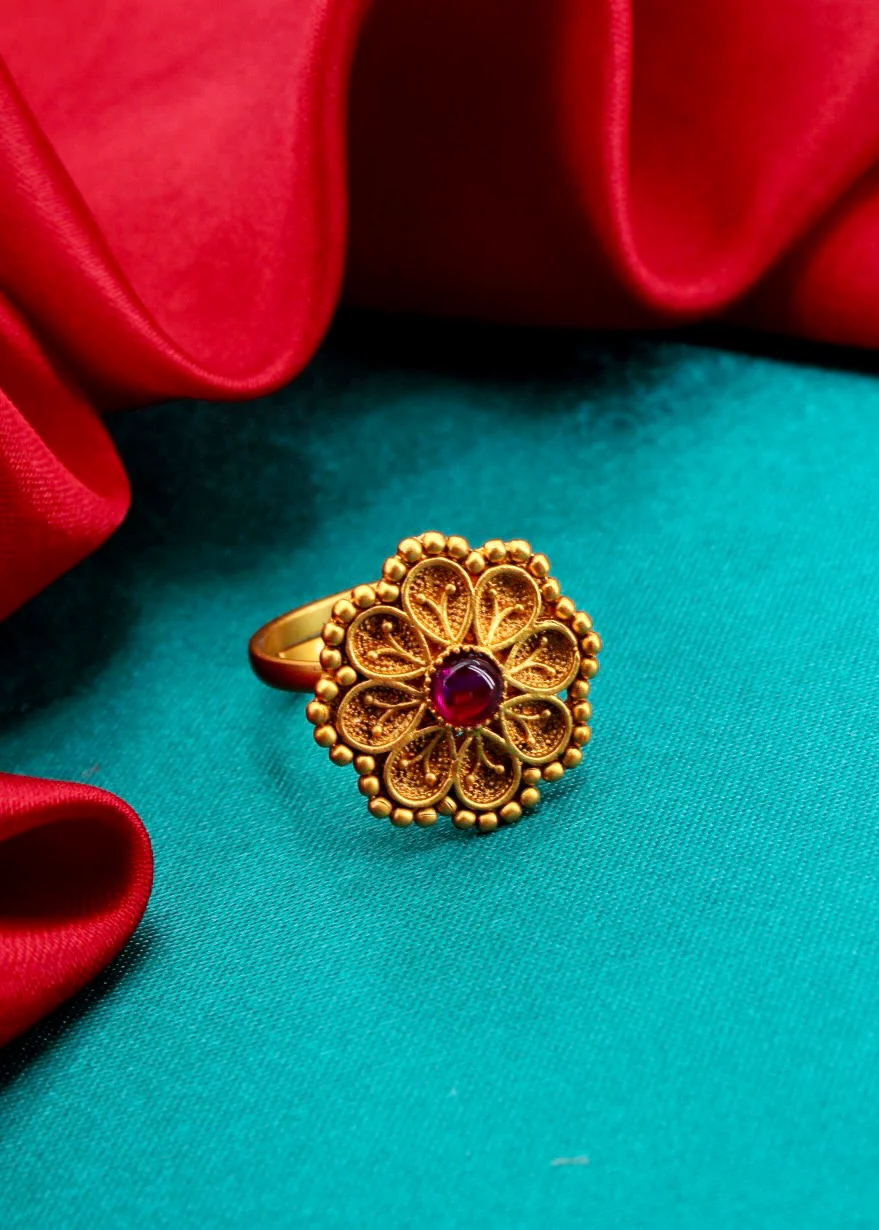 GRACEFUL FLORET RING - Image 2