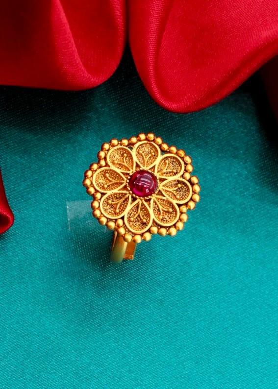 GRACEFUL FLORET RING - Image 3