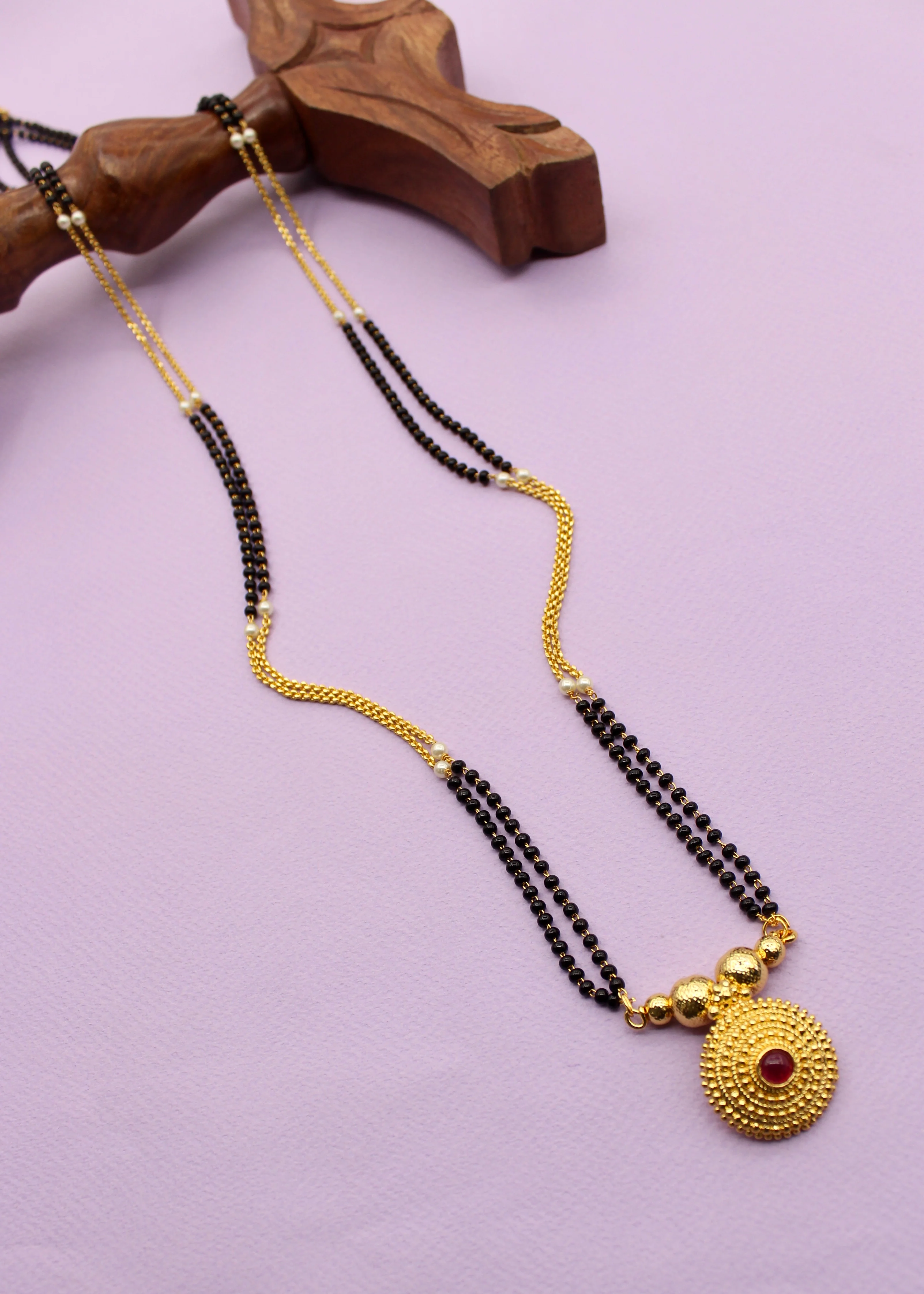 ROUND SHAPE MALHAR MANGALSUTRA - Image 7