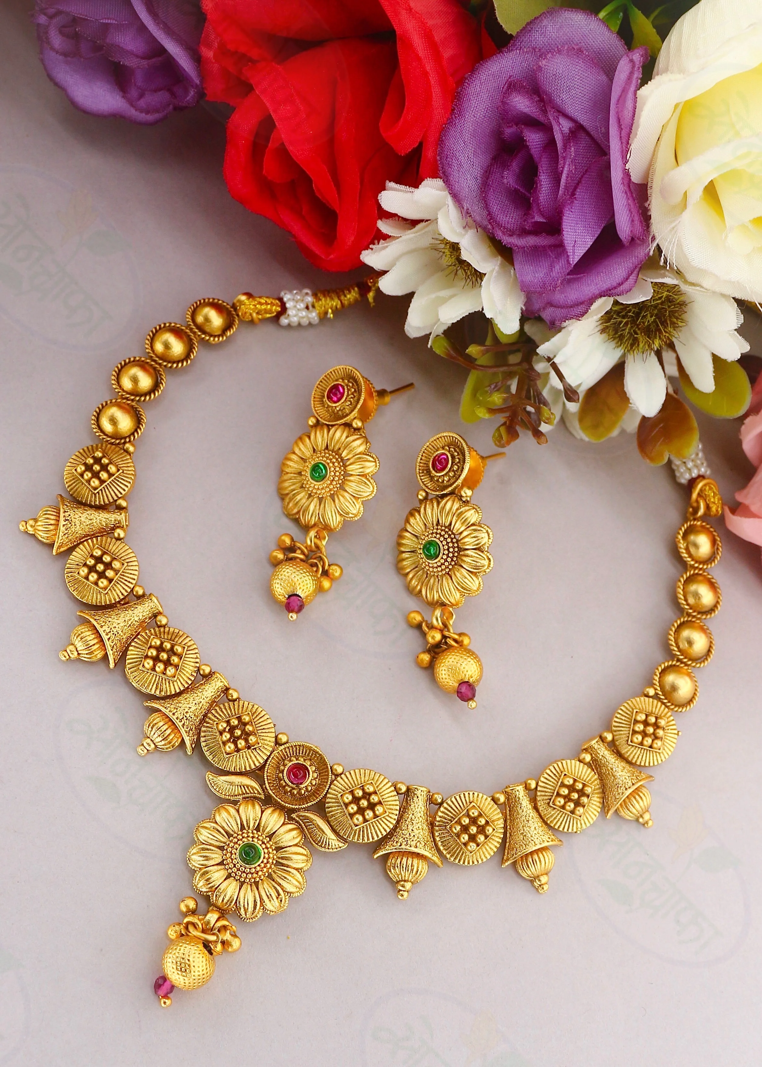 EXQUISITE RAJWADI NECKLACE - Image 2