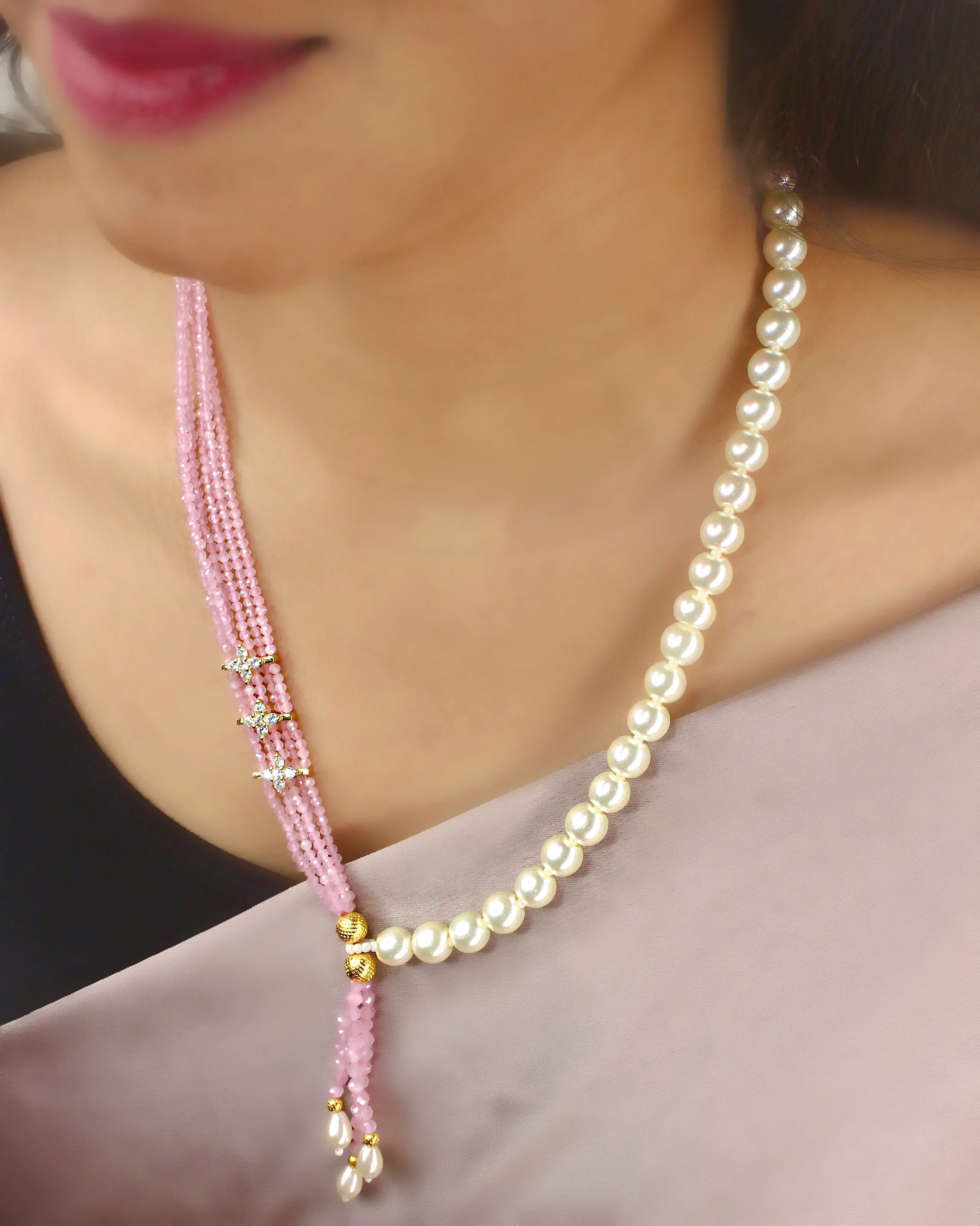 EXCLUSIVE DESIGNER PEARL NECKLACE - Image 7
