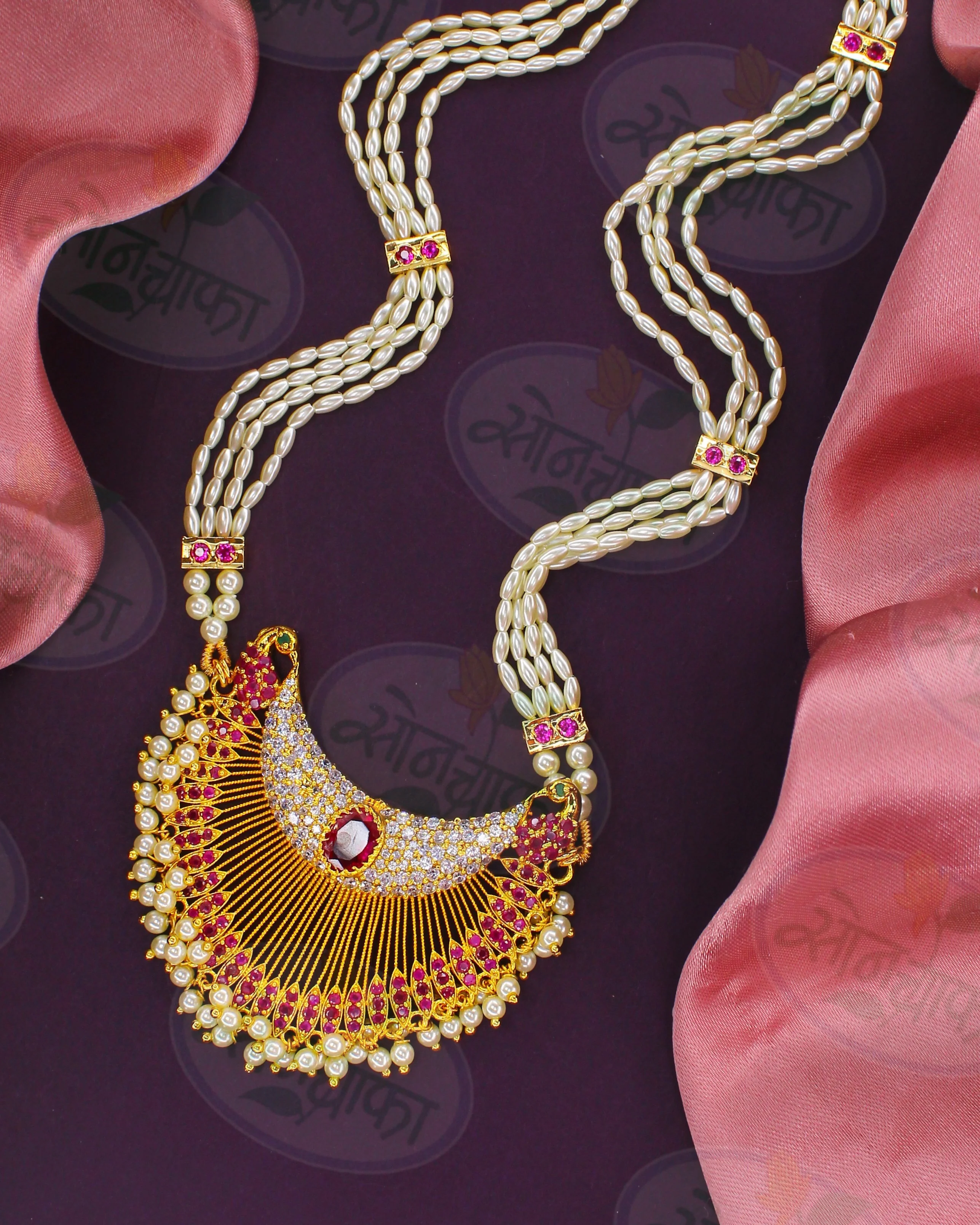 ICONIC CHARM PEARL NECKLACE - Image 2