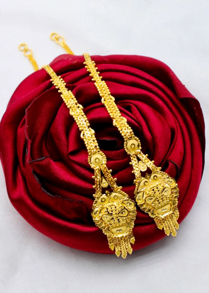APPEALING GOLD PLATED EARRINGS - Image 4