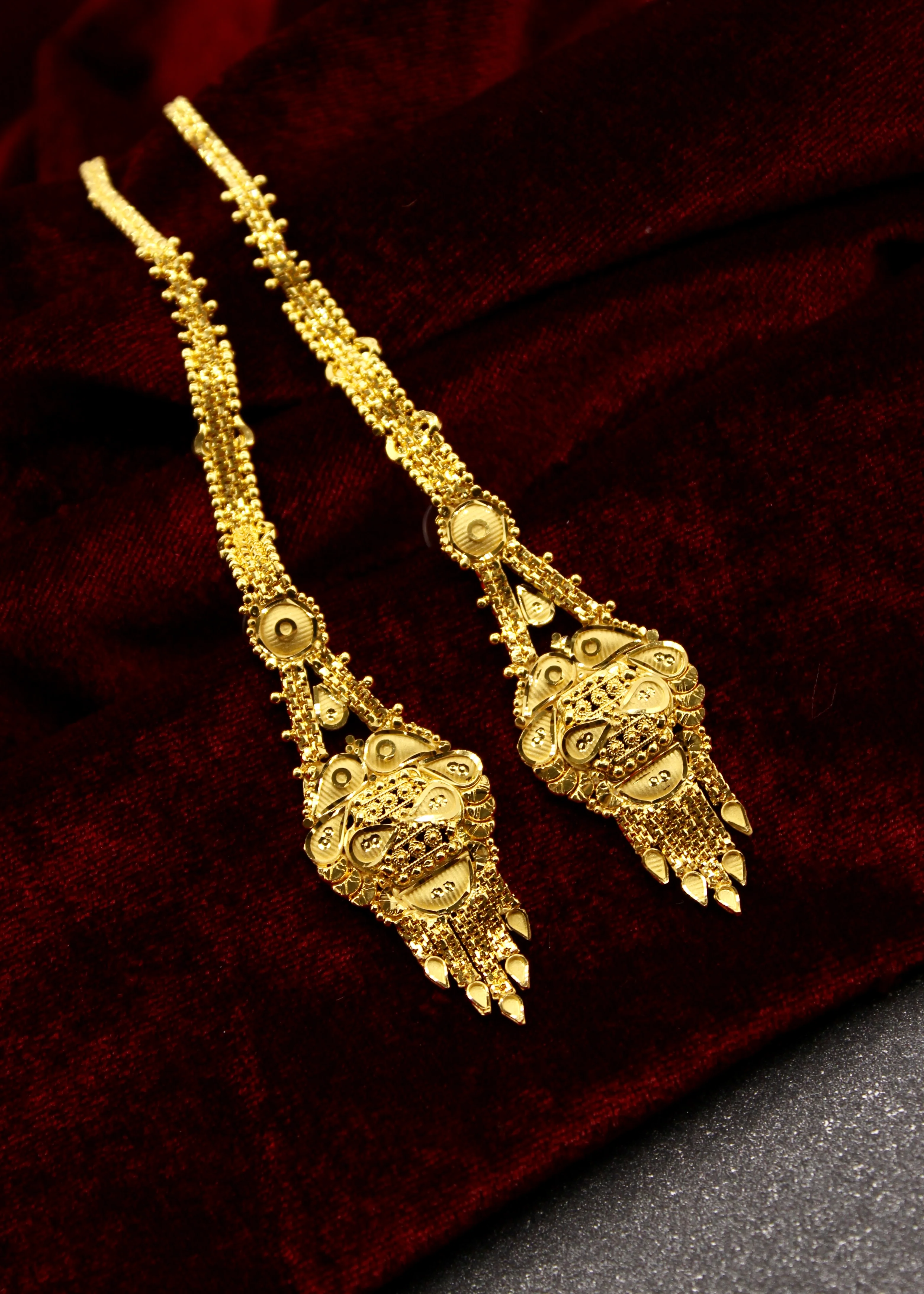 APPEALING GOLD PLATED EARRINGS - Image 5