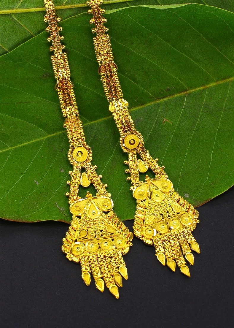 SPLENDID GOLD PLATED EARRINGS - Image 3