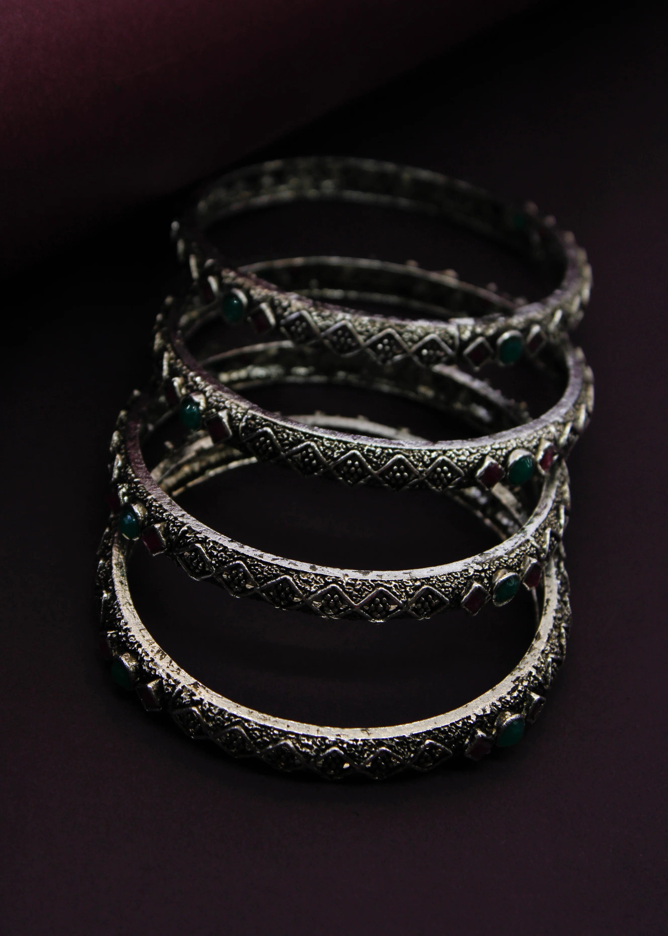 APPEALING OXIDISED BANGLES - Image 2