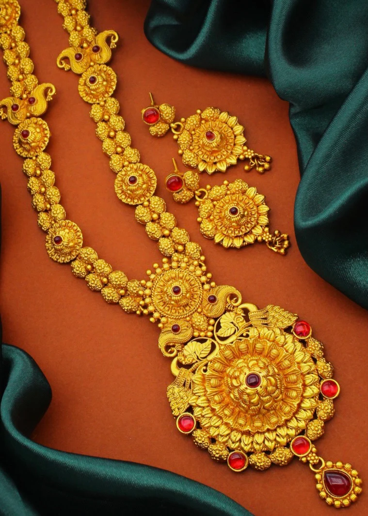 ETHNIC PESHWAI NECKLACE - Image 3