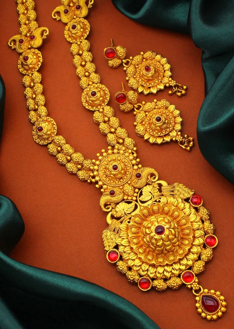 ETHNIC PESHWAI NECKLACE - Image 5