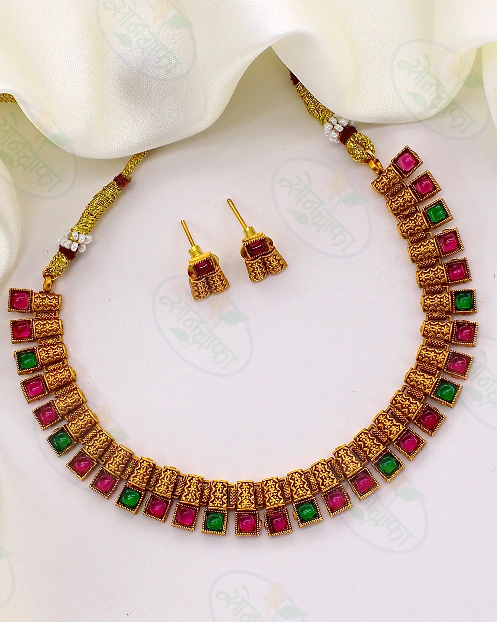 ELEGANT PESHWAI NECKLACE - Image 2