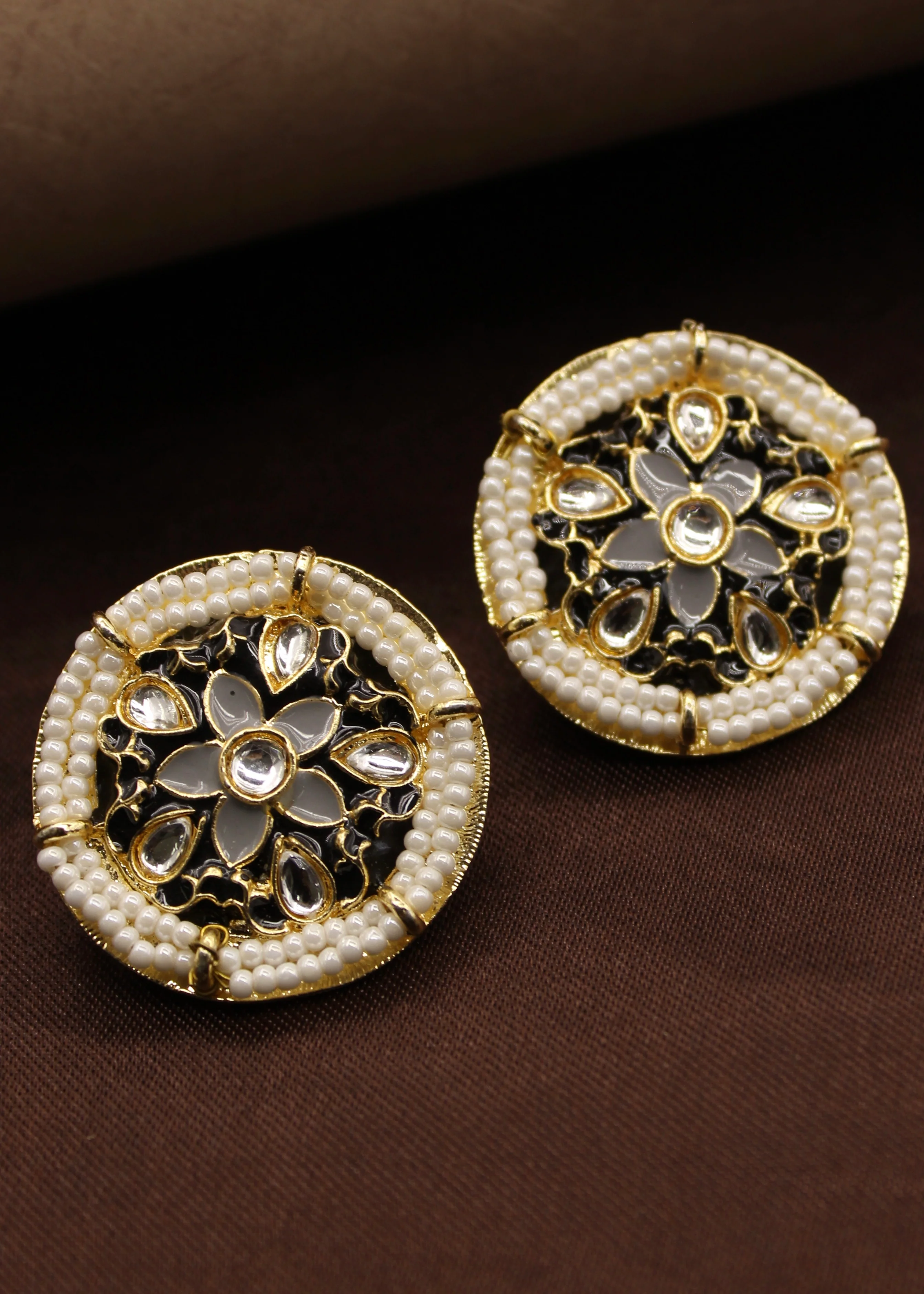 FLOWERET ANTIQUE EARRINGS - Image 2