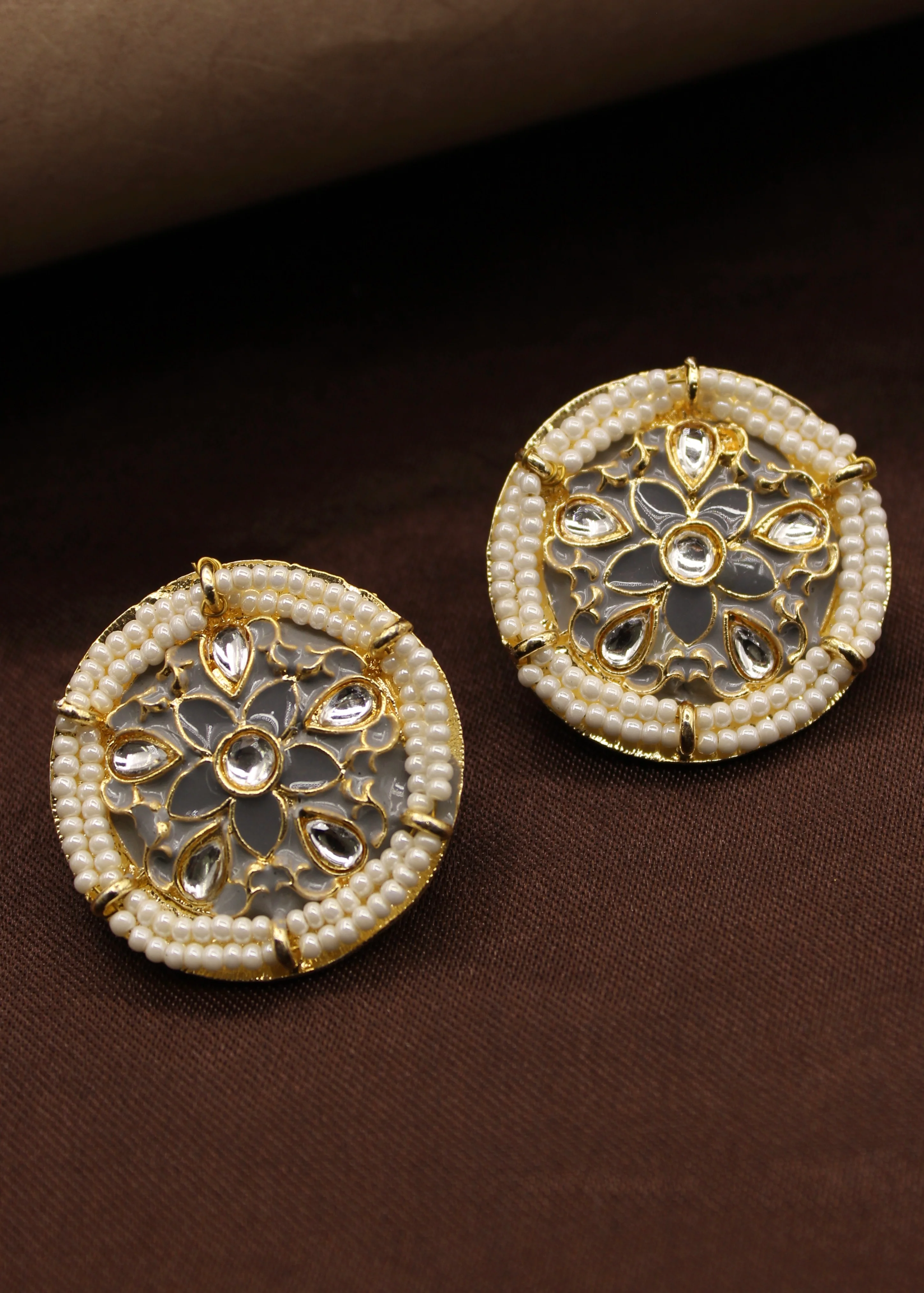 FLOWERET ANTIQUE EARRINGS - Image 3