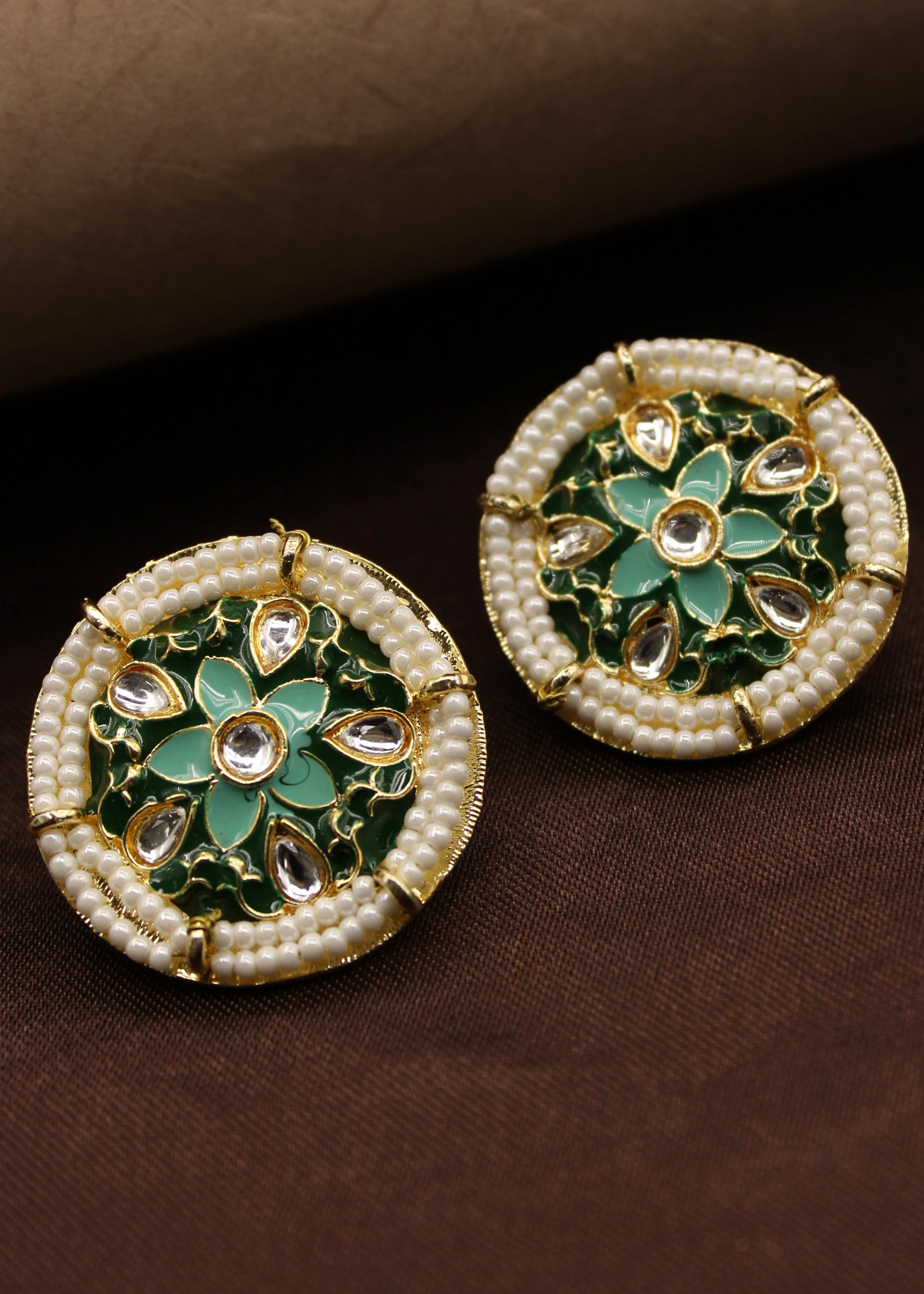 FLOWERET ANTIQUE EARRINGS - Image 4
