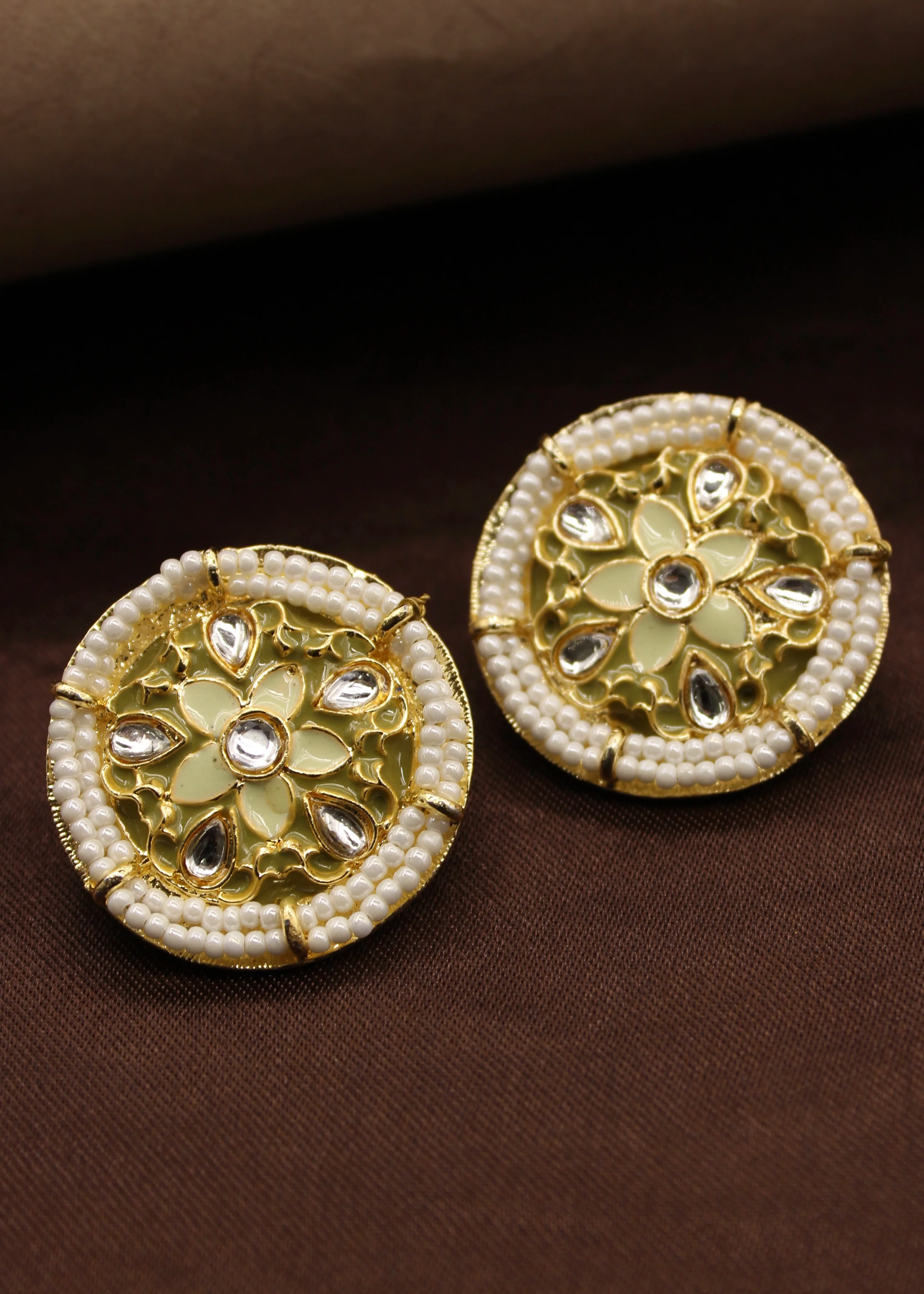 FLOWERET ANTIQUE EARRINGS - Image 5